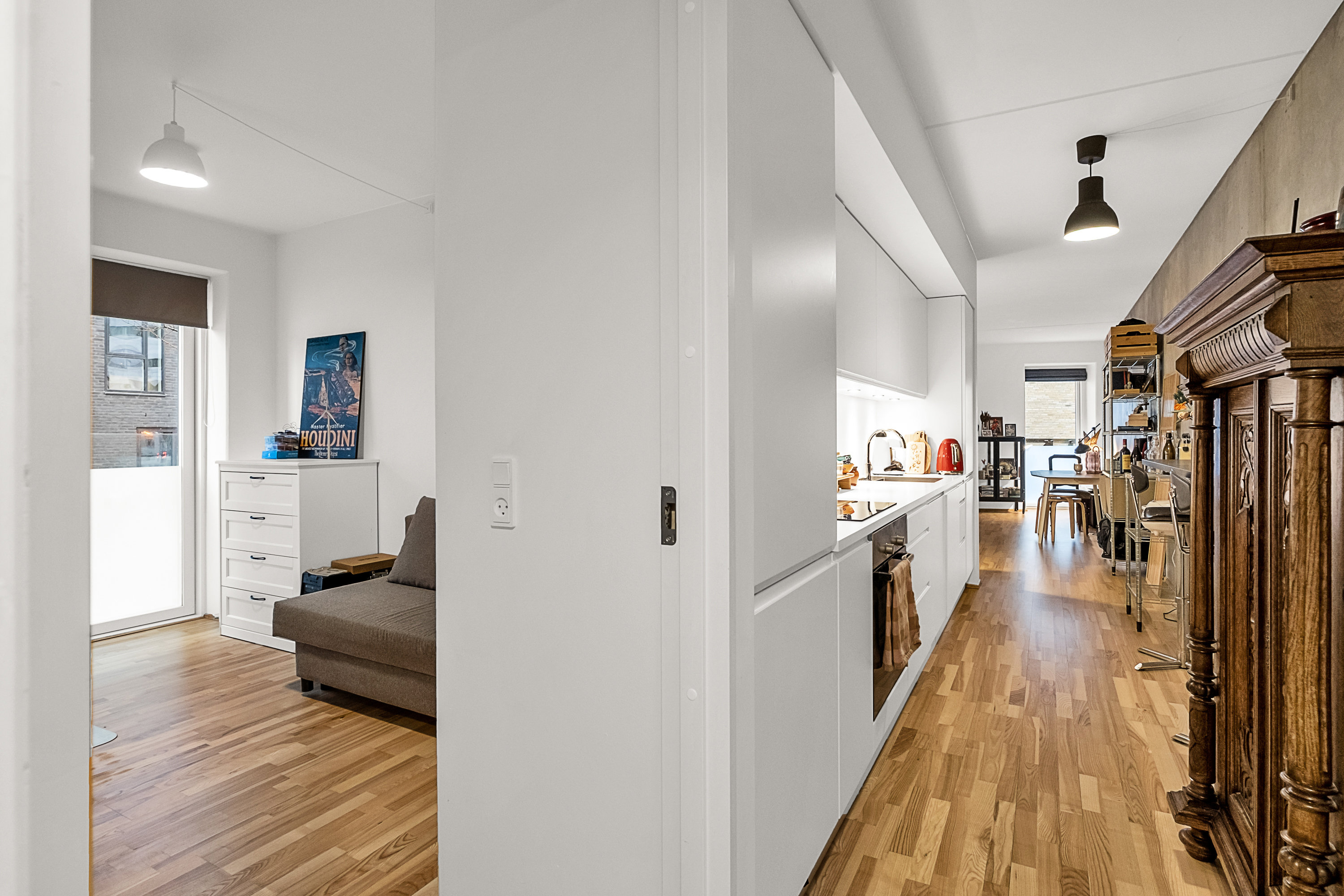 Fremhævet gang billede i fuldskærmstilstand. Billede af Ceresbyen 37, st.. 3., 8000 Aarhus C