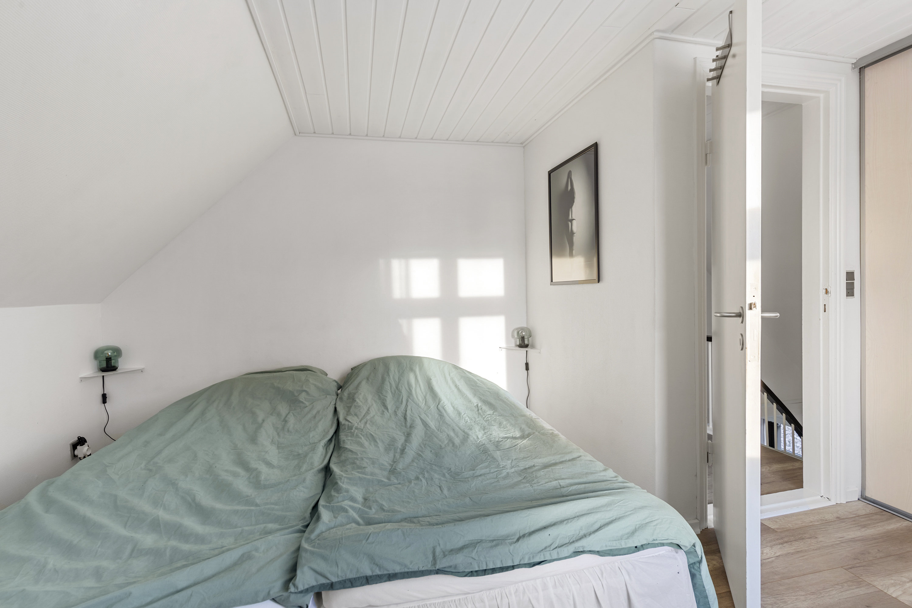 Fremhævet soveværelse billede i fuldskærmstilstand. Billede af Jyllandsgade 48, Haverslev, 9610 Nørager