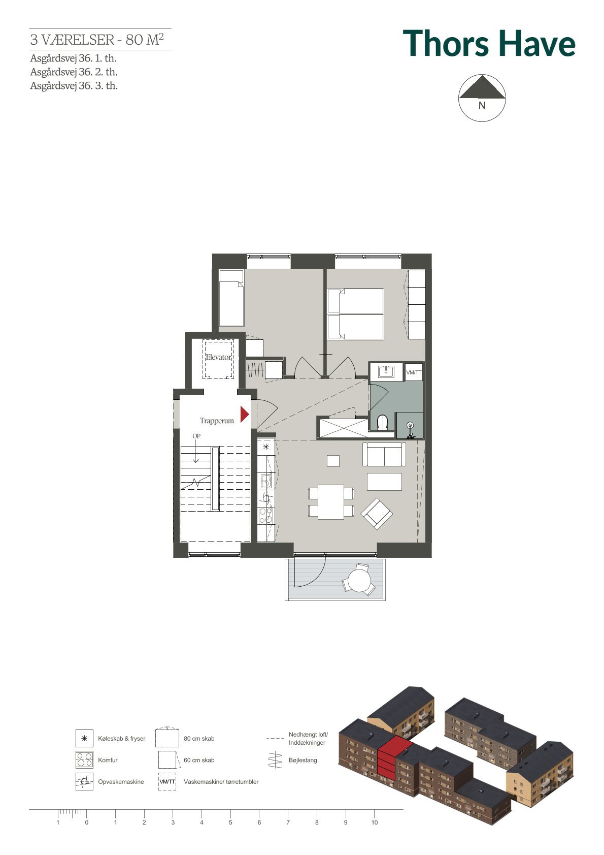 Plantegninger billede af Asgårdsvej 36, 1. th., Højstrup, 5200 Odense V