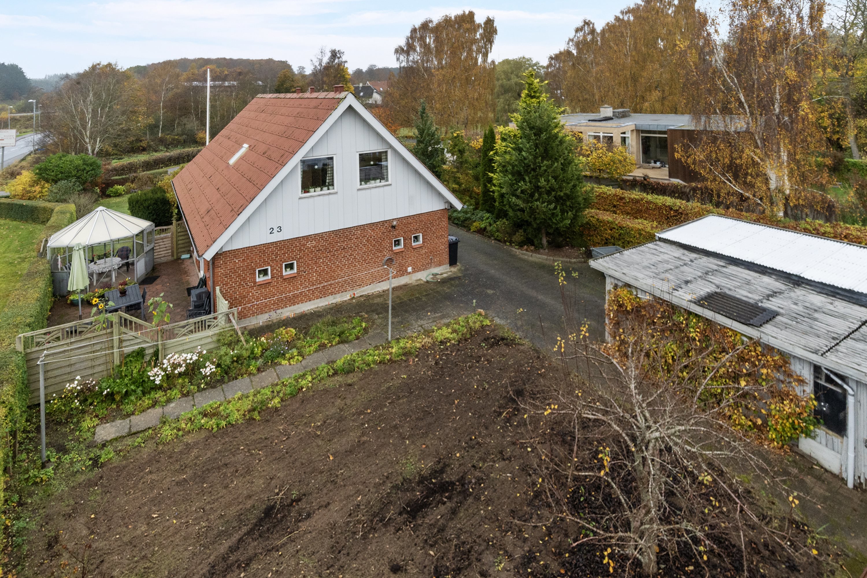 Fremhævet  billede i fuldskærmstilstand. Billede af Århusvej 23, 8382 Hinnerup