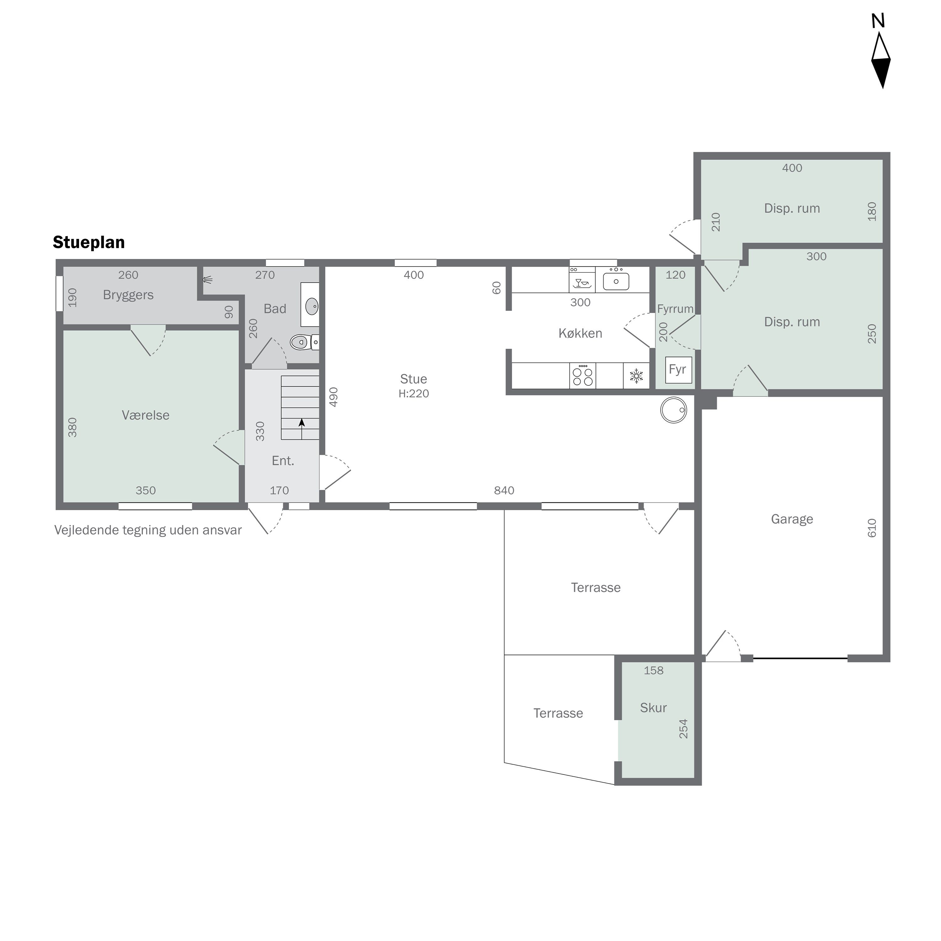 Plantegninger billede af Nielstrupstræde 3, Nielstrup, 4690 Haslev
