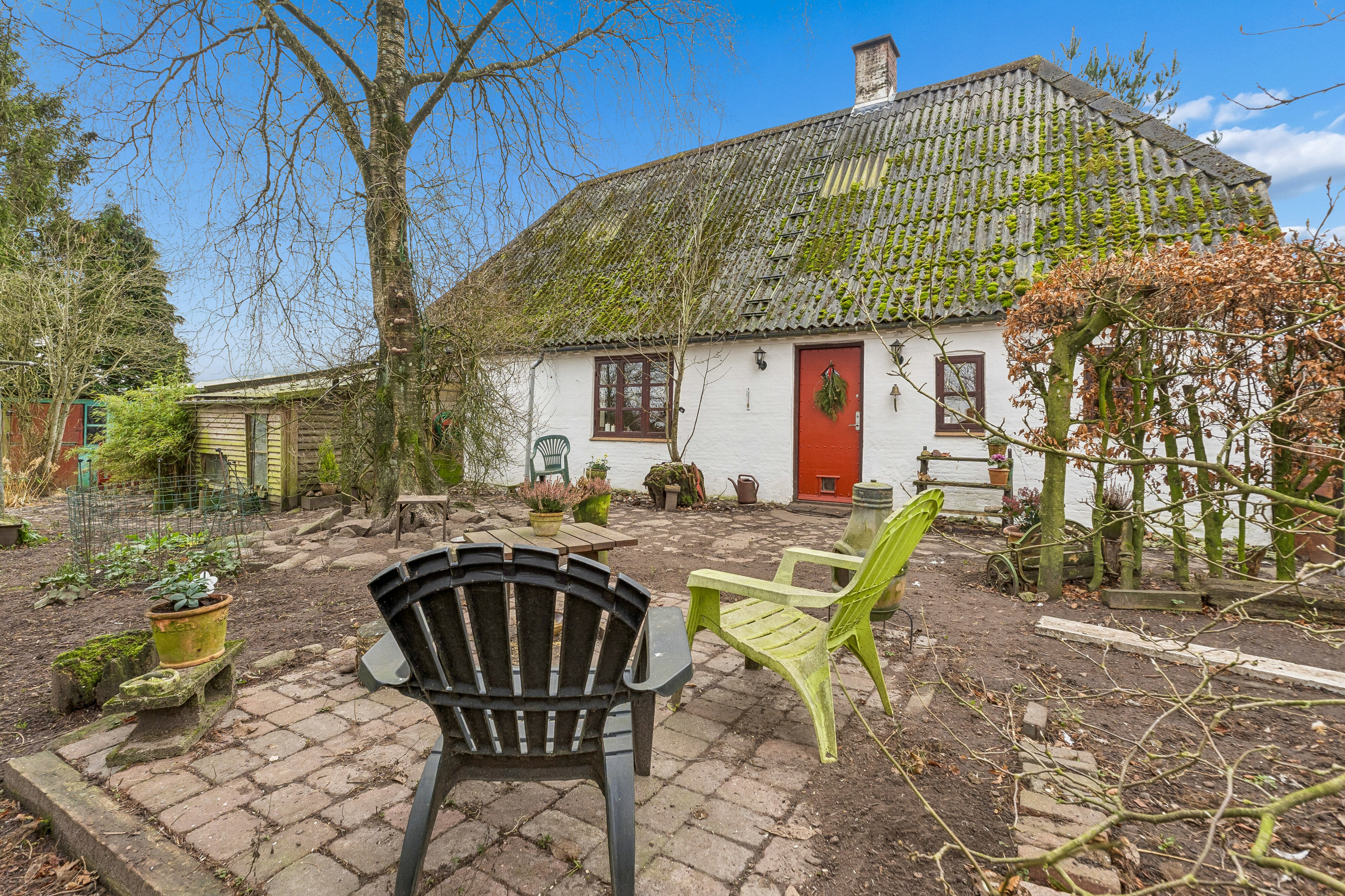 Fremhævet set fra vejen billede i fuldskærmstilstand. Billede af Bøllemosen 10, 5771 Stenstrup