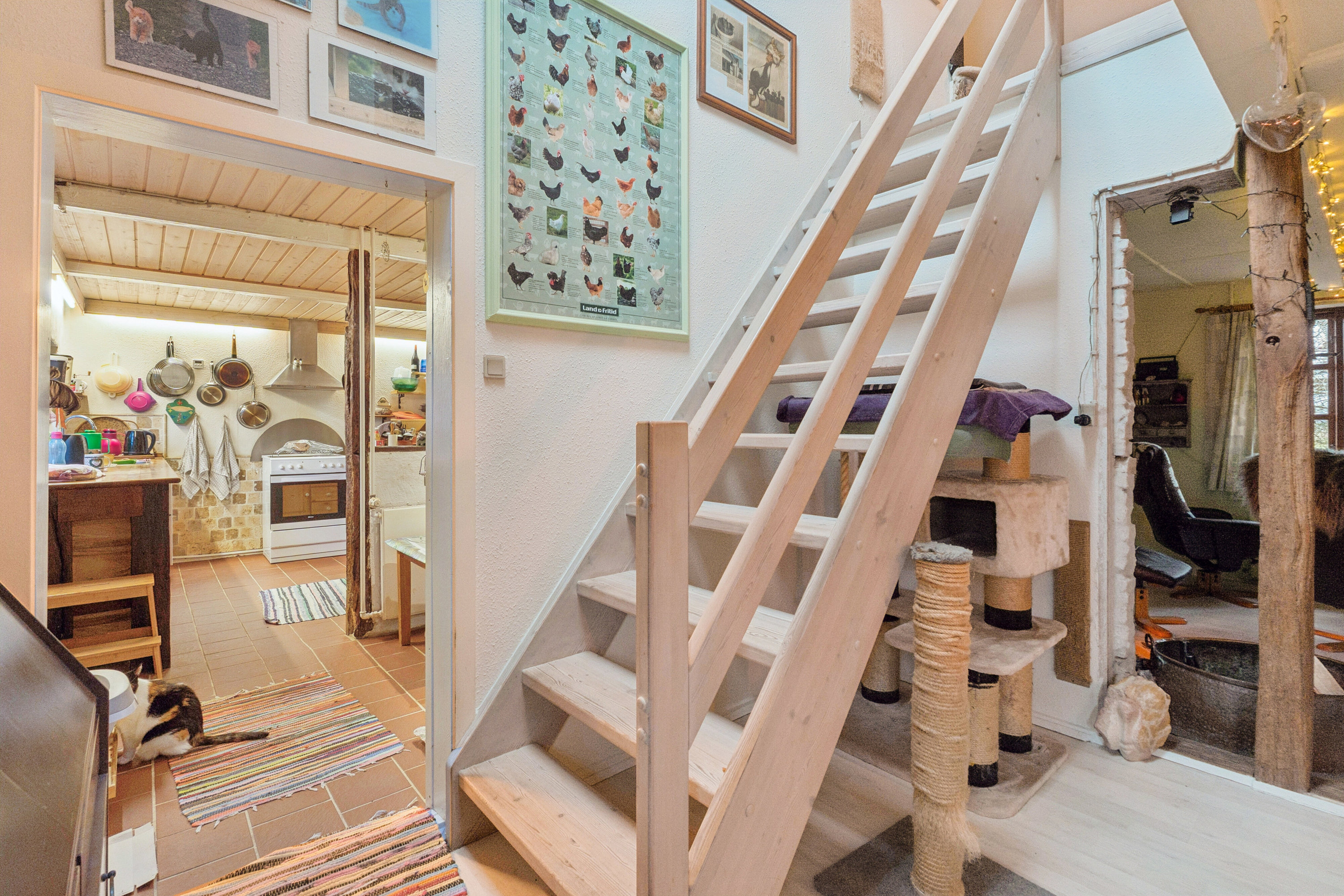 Fremhævet gang billede i fuldskærmstilstand. Billede af Bøllemosen 10, 5771 Stenstrup