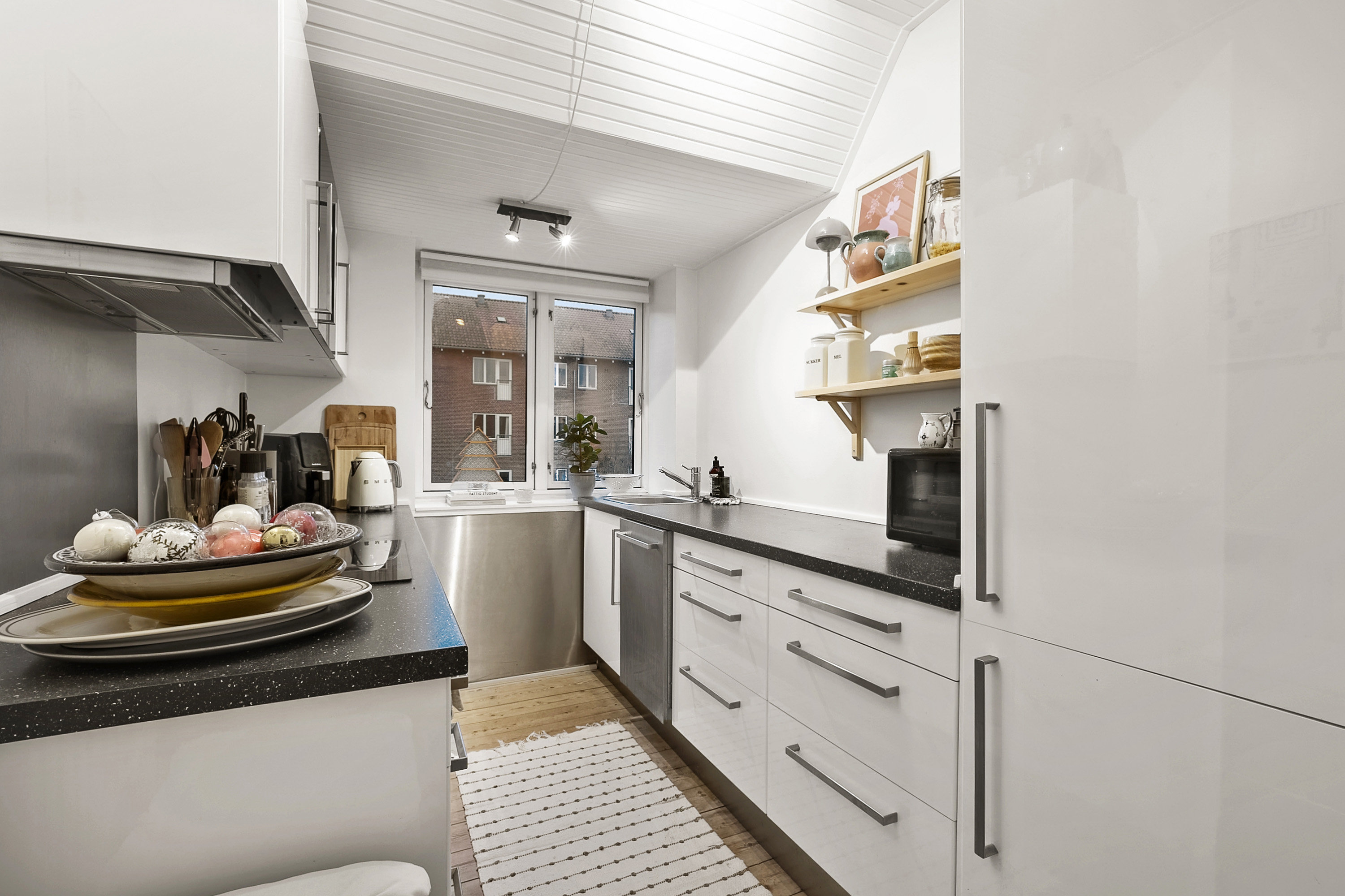 Fremhævet køkken billede i fuldskærmstilstand. Billede af Nansensgade 19, 2. tv., 5000 Odense C