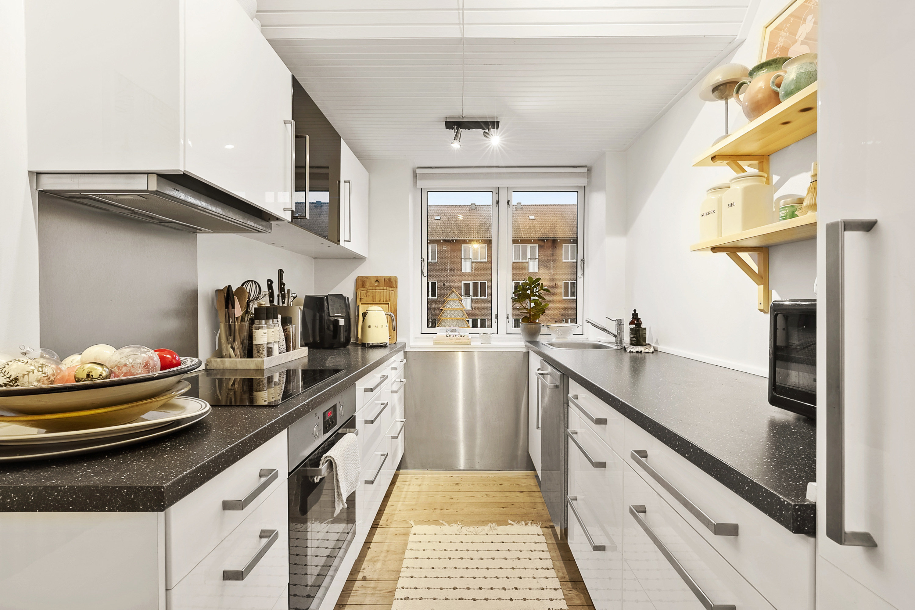 Fremhævet køkken billede i fuldskærmstilstand. Billede af Nansensgade 19, 2. tv., 5000 Odense C