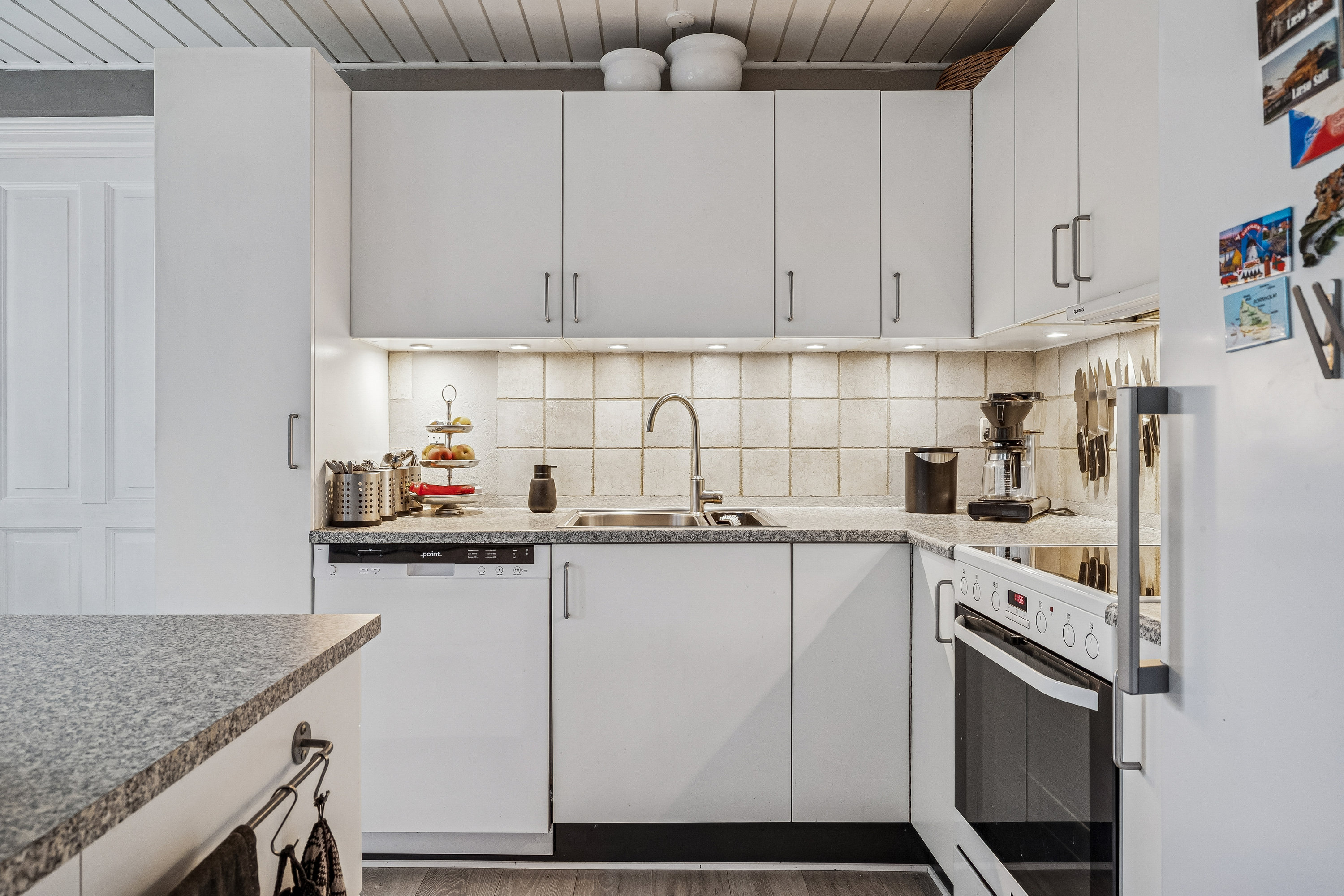 Fremhævet køkken billede i fuldskærmstilstand. Billede af Sønderbækparken 7, Fruering, 8660 Skanderborg