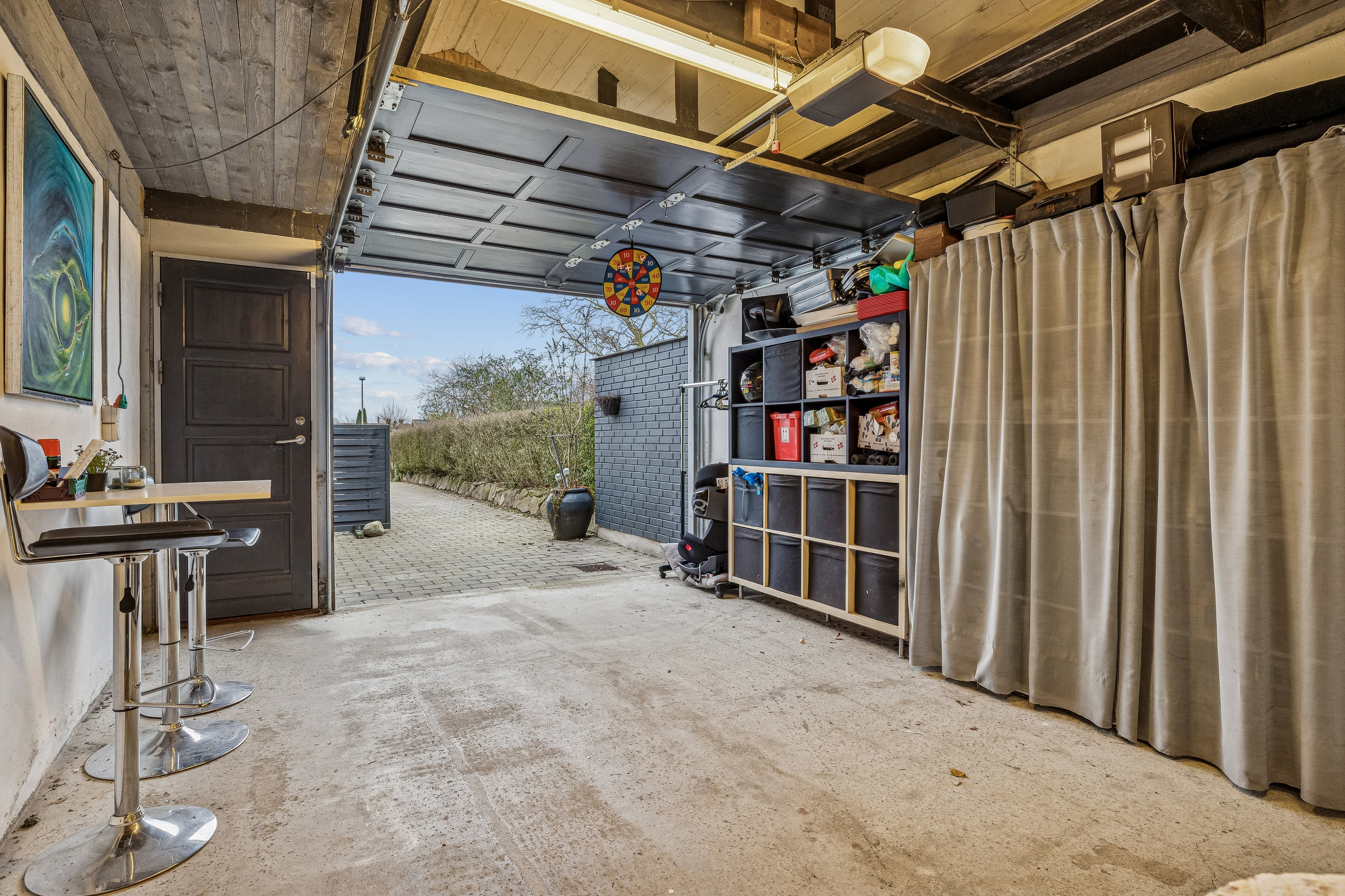 Fremhævet garage billede i fuldskærmstilstand. Billede af Sønderbækparken 7, Fruering, 8660 Skanderborg