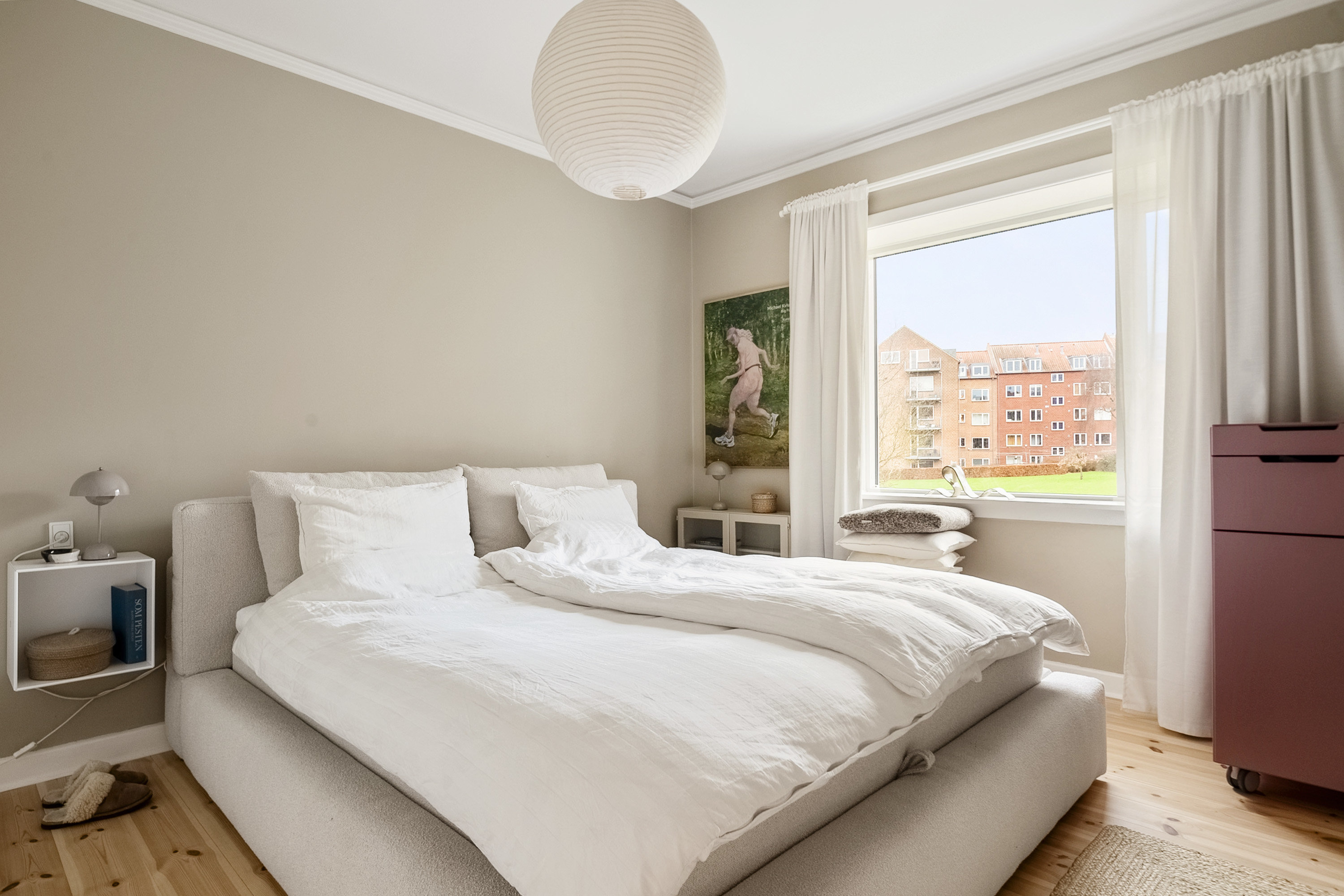 Fremhævet soveværelse billede i fuldskærmstilstand. Billede af Langelandsgade 217, st.. tv., 8200 Aarhus N