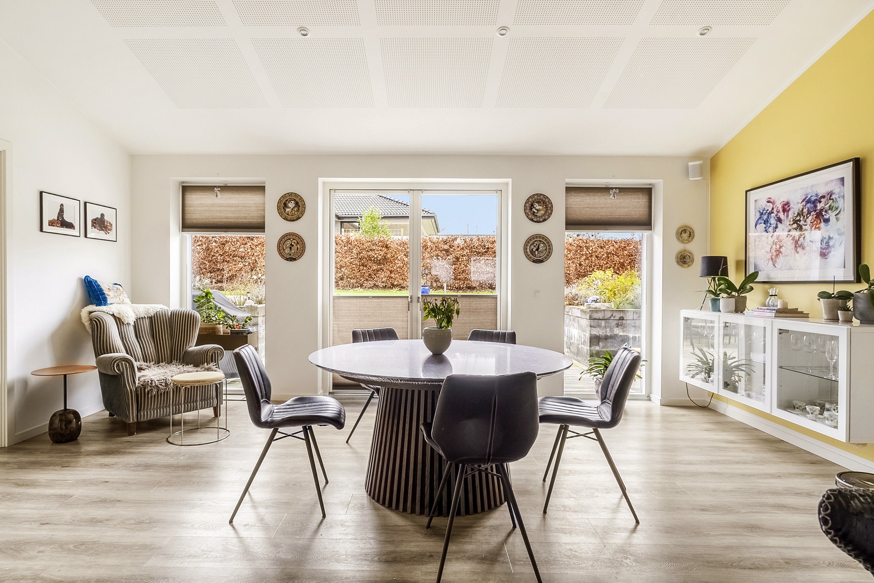 Fremhævet spisestue billede i fuldskærmstilstand. Billede af Strået 5, 8751 Gedved