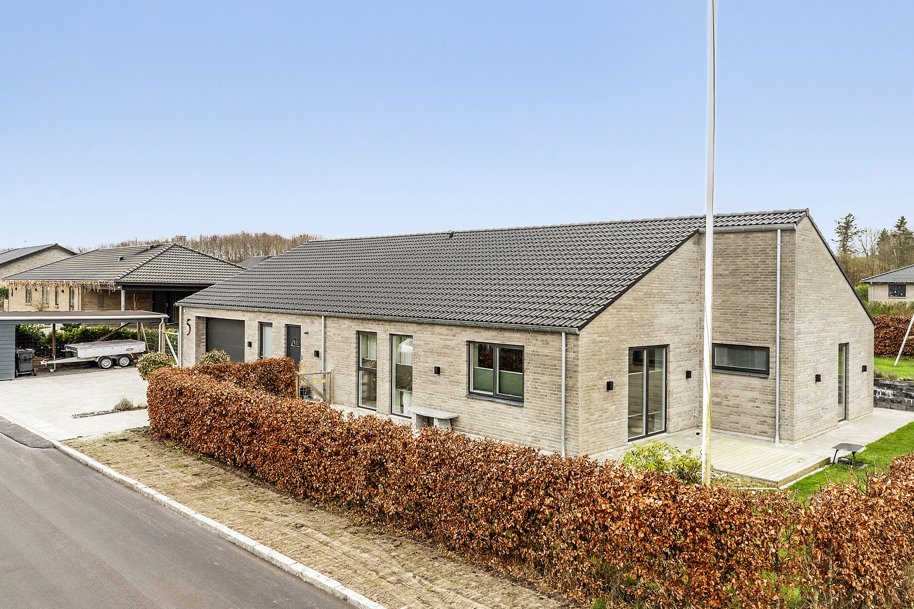 Miniaturebillede 1: ejendommen. Billede af Strået 5, 8751 Gedved