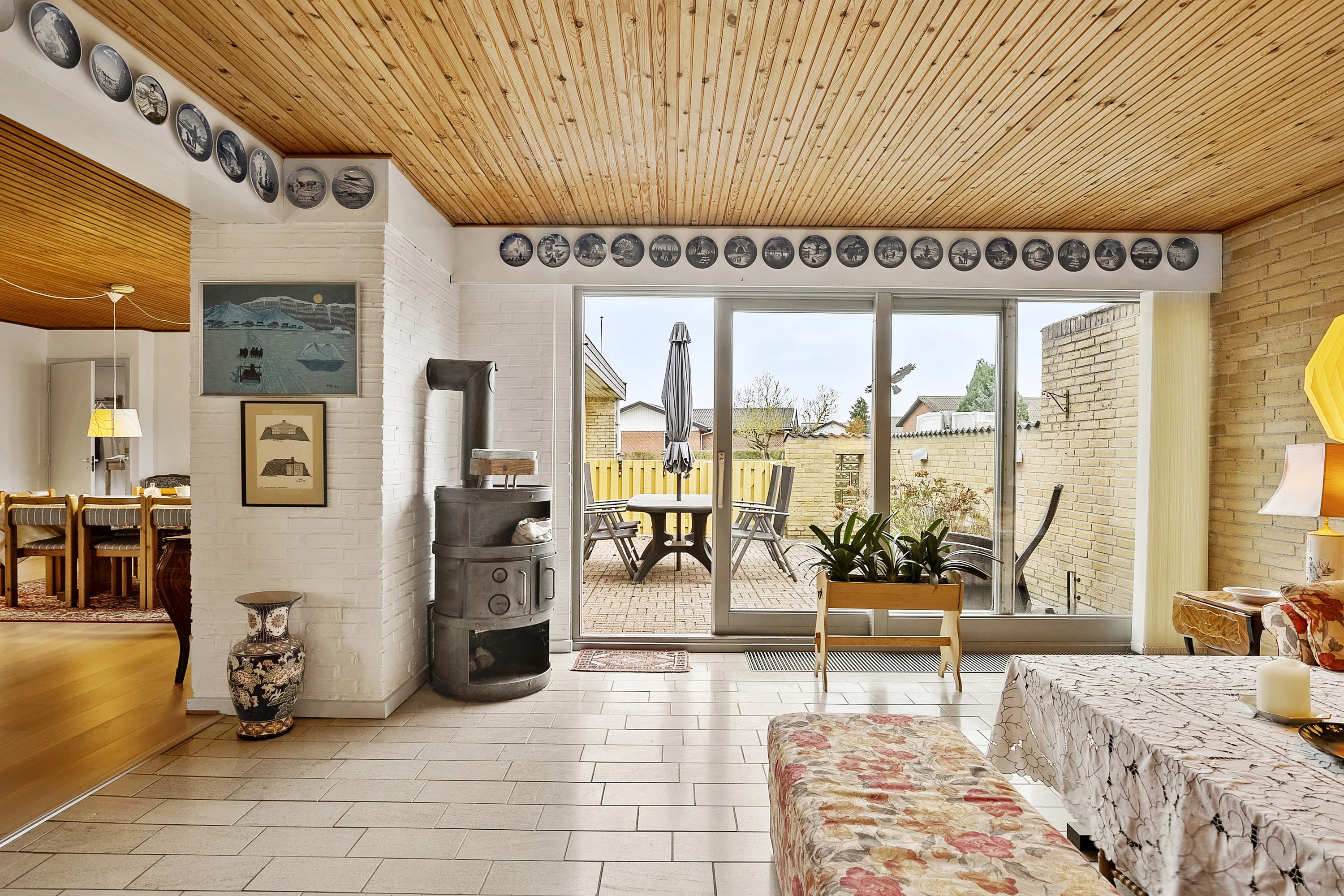 Fremhævet stue billede i fuldskærmstilstand. Billede af Mellemhaverne 4, Bullerup, 5320 Agedrup