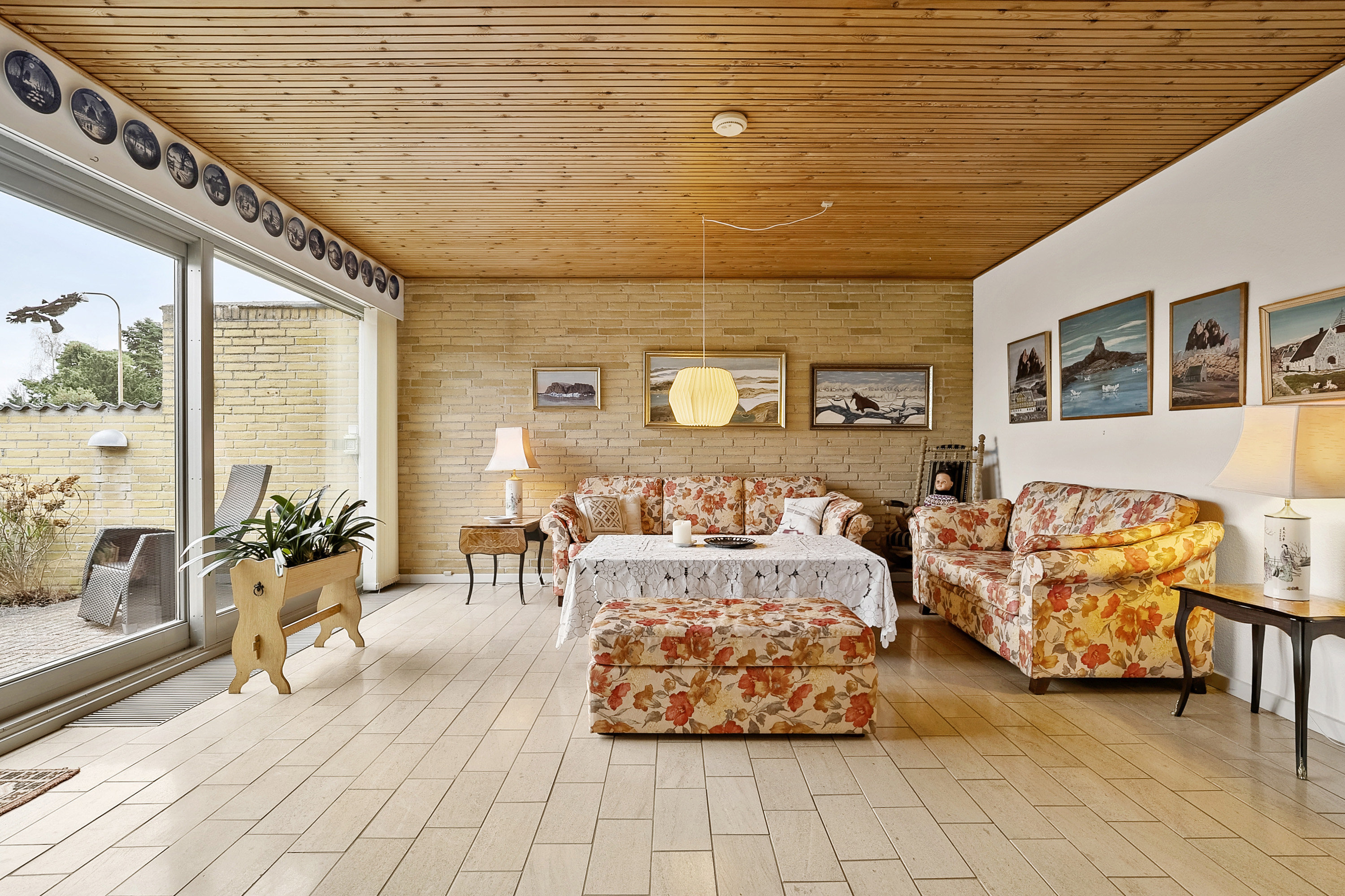 Fremhævet stue billede i fuldskærmstilstand. Billede af Mellemhaverne 4, Bullerup, 5320 Agedrup