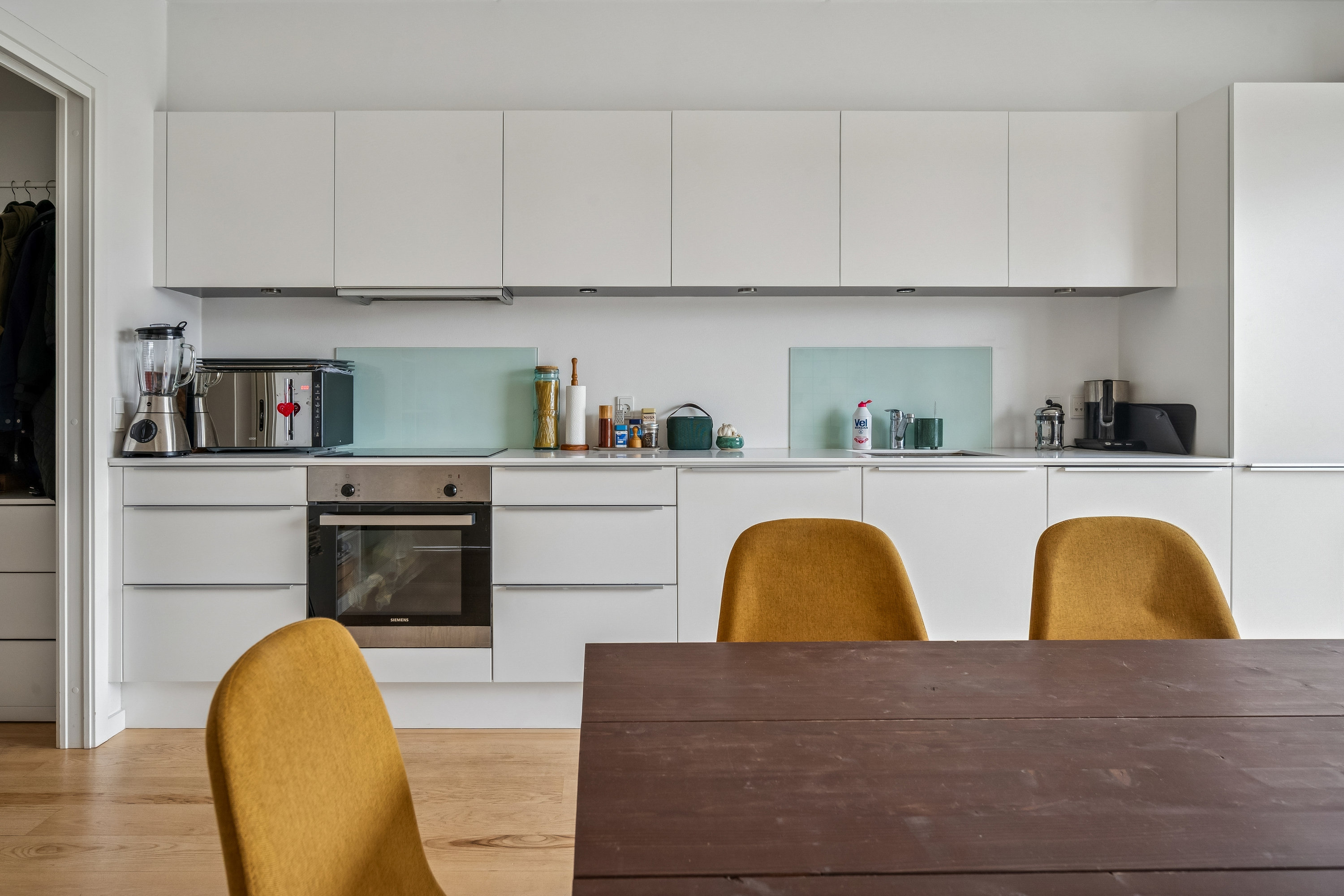 Fremhævet køkken billede i fuldskærmstilstand. Billede af Åhusene 11, 5. 1., 8000 Aarhus C