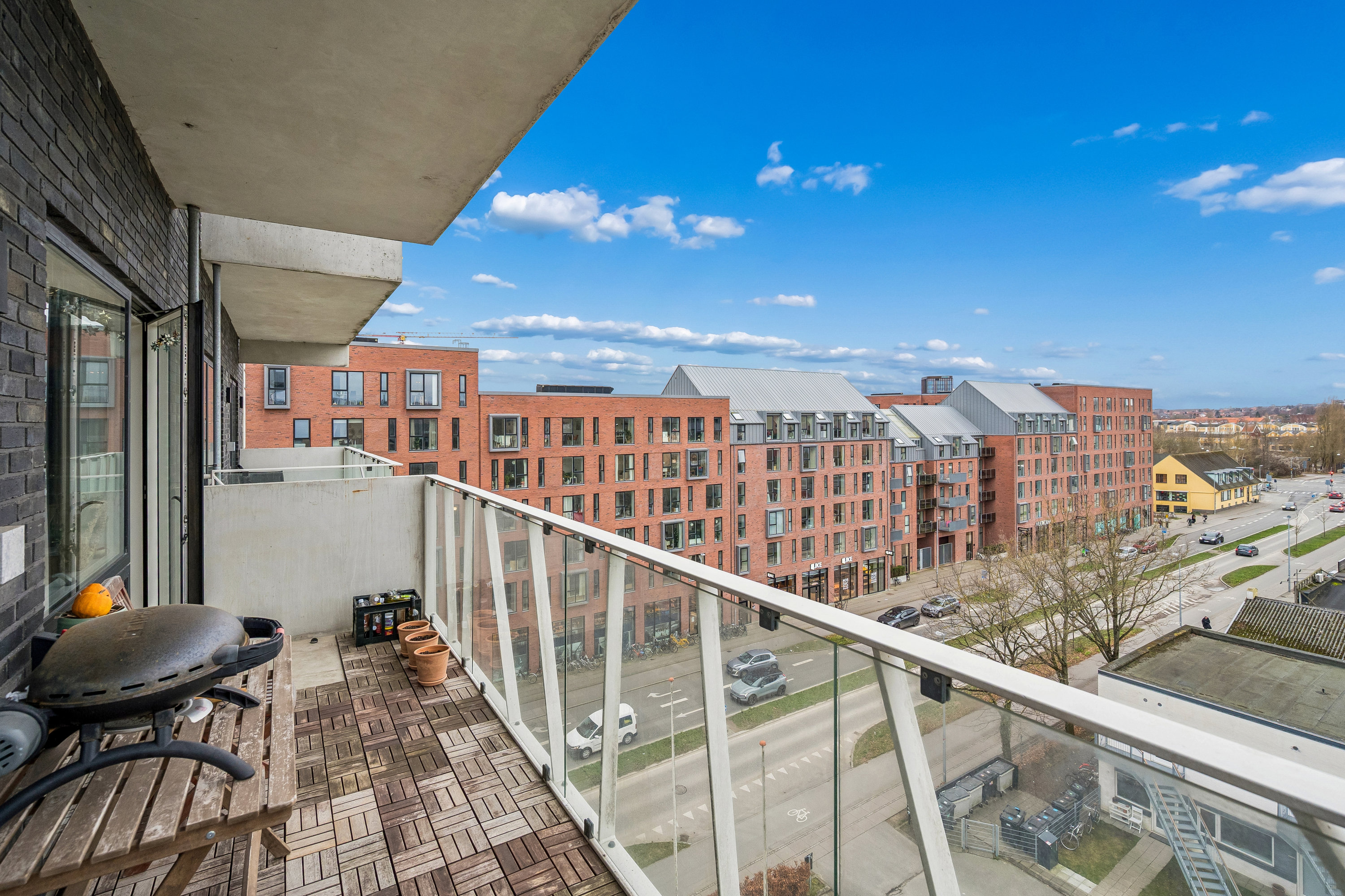 Miniaturebillede 1: altan. Billede af Åhusene 11, 5. 1., 8000 Aarhus C