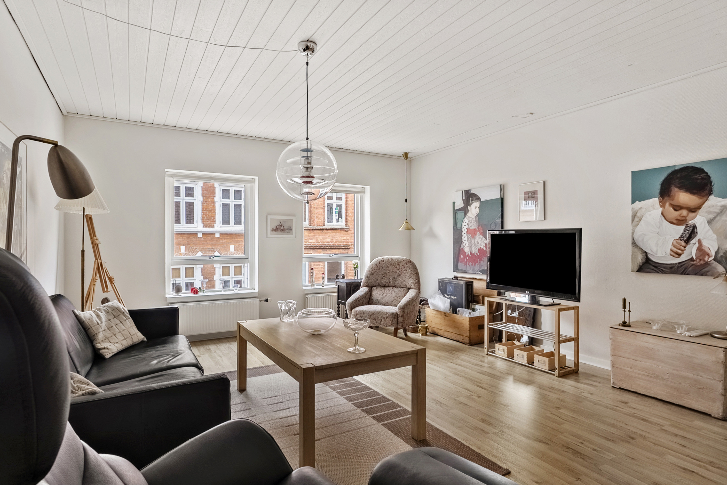 Fremhævet stue billede i fuldskærmstilstand. Billede af Niels Juels Gade 8, 8700 Horsens