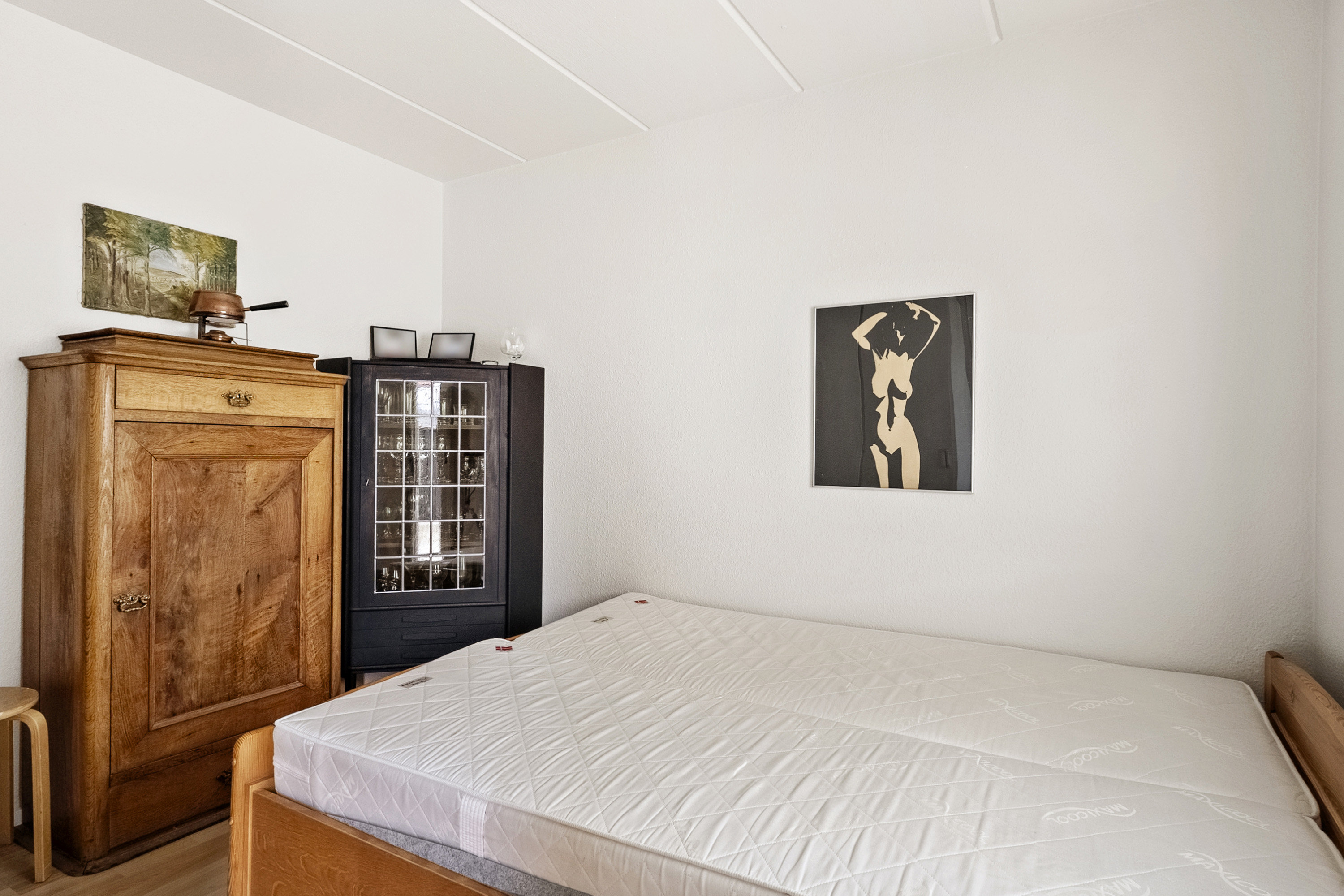 Fremhævet soveværelse billede i fuldskærmstilstand. Billede af Niels Juels Gade 8, 8700 Horsens