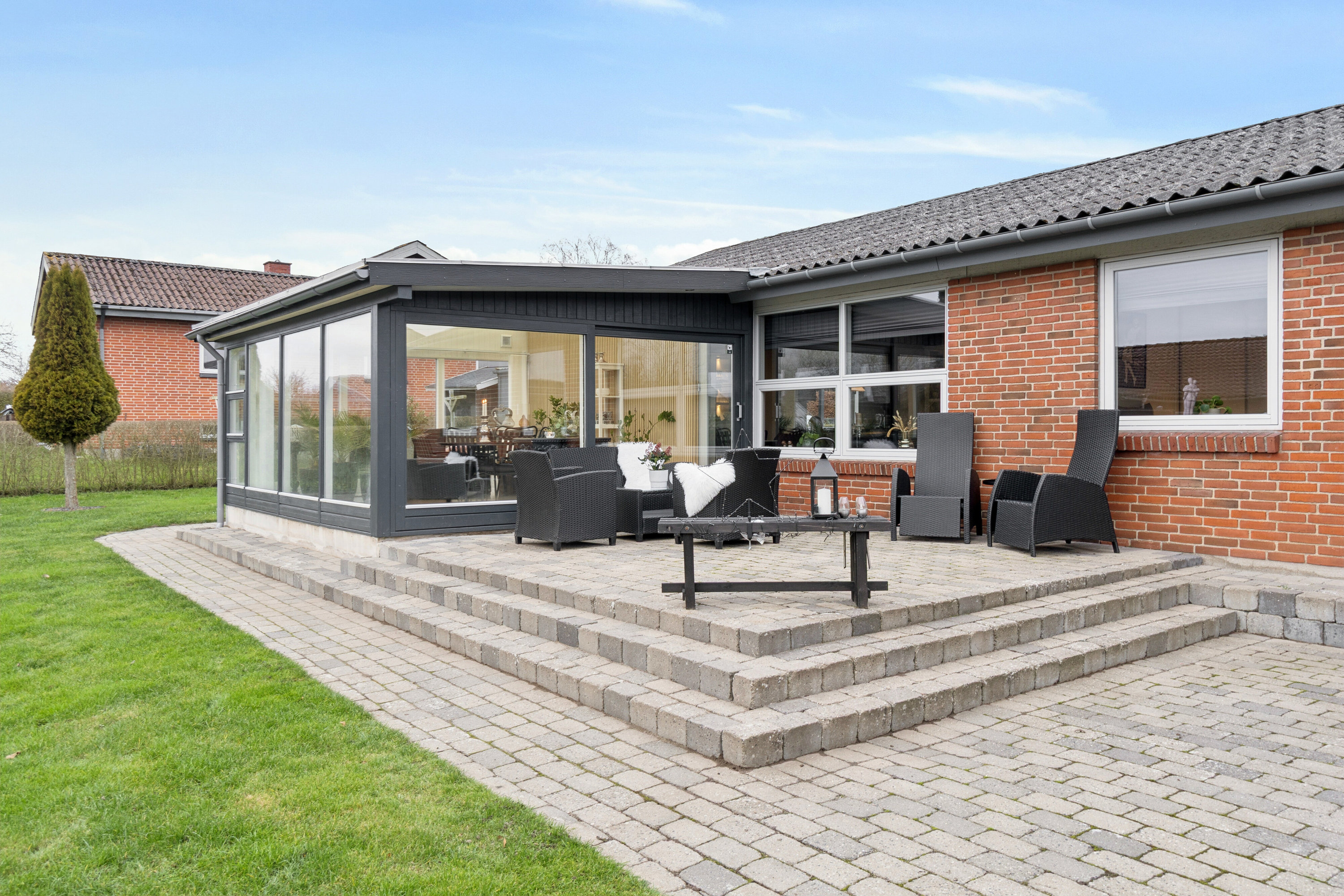 Fremhævet terrasse billede i fuldskærmstilstand. Billede af Sandageren 44, 4700 Næstved