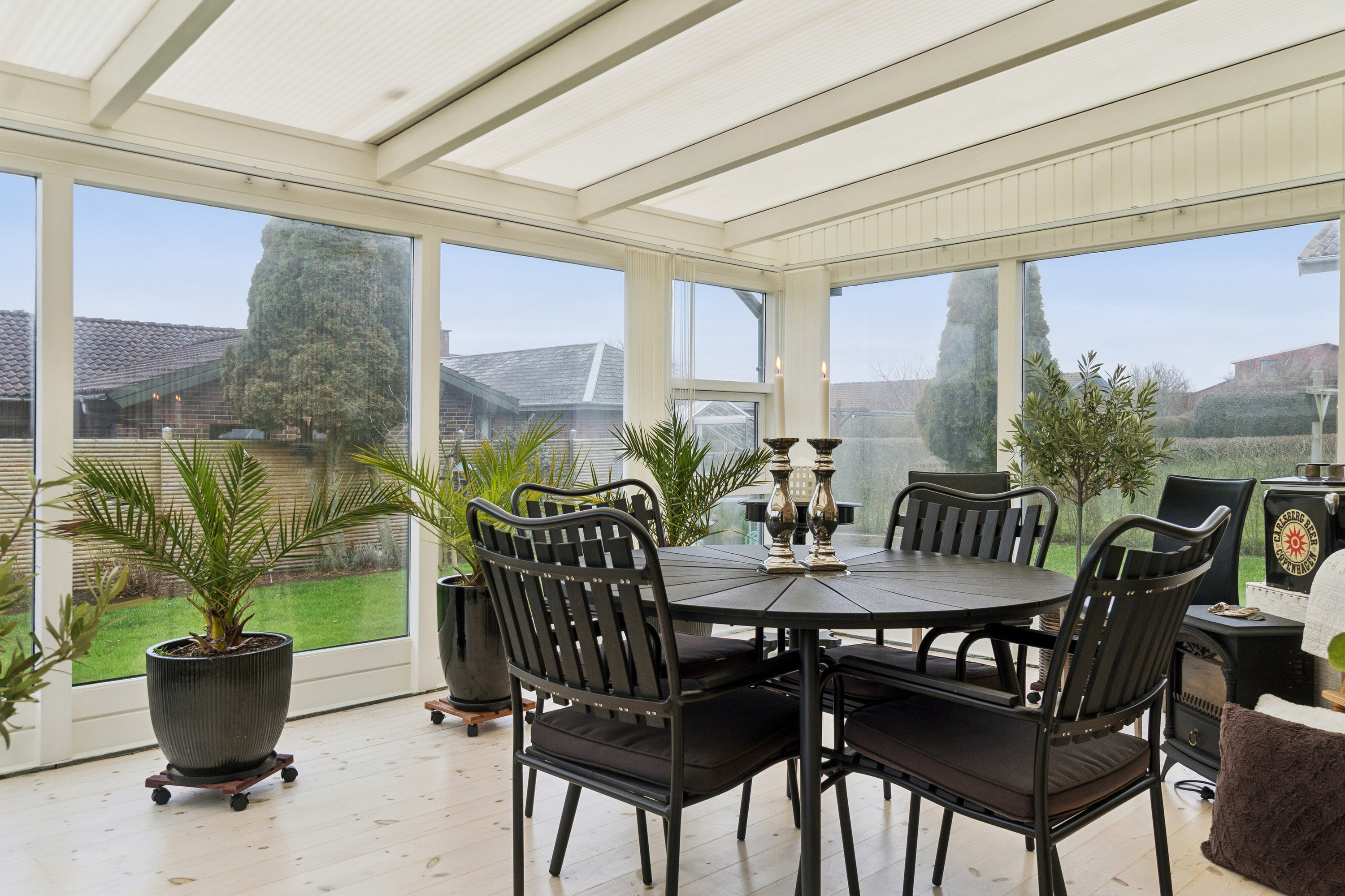 Fremhævet udestue billede i fuldskærmstilstand. Billede af Sandageren 44, 4700 Næstved