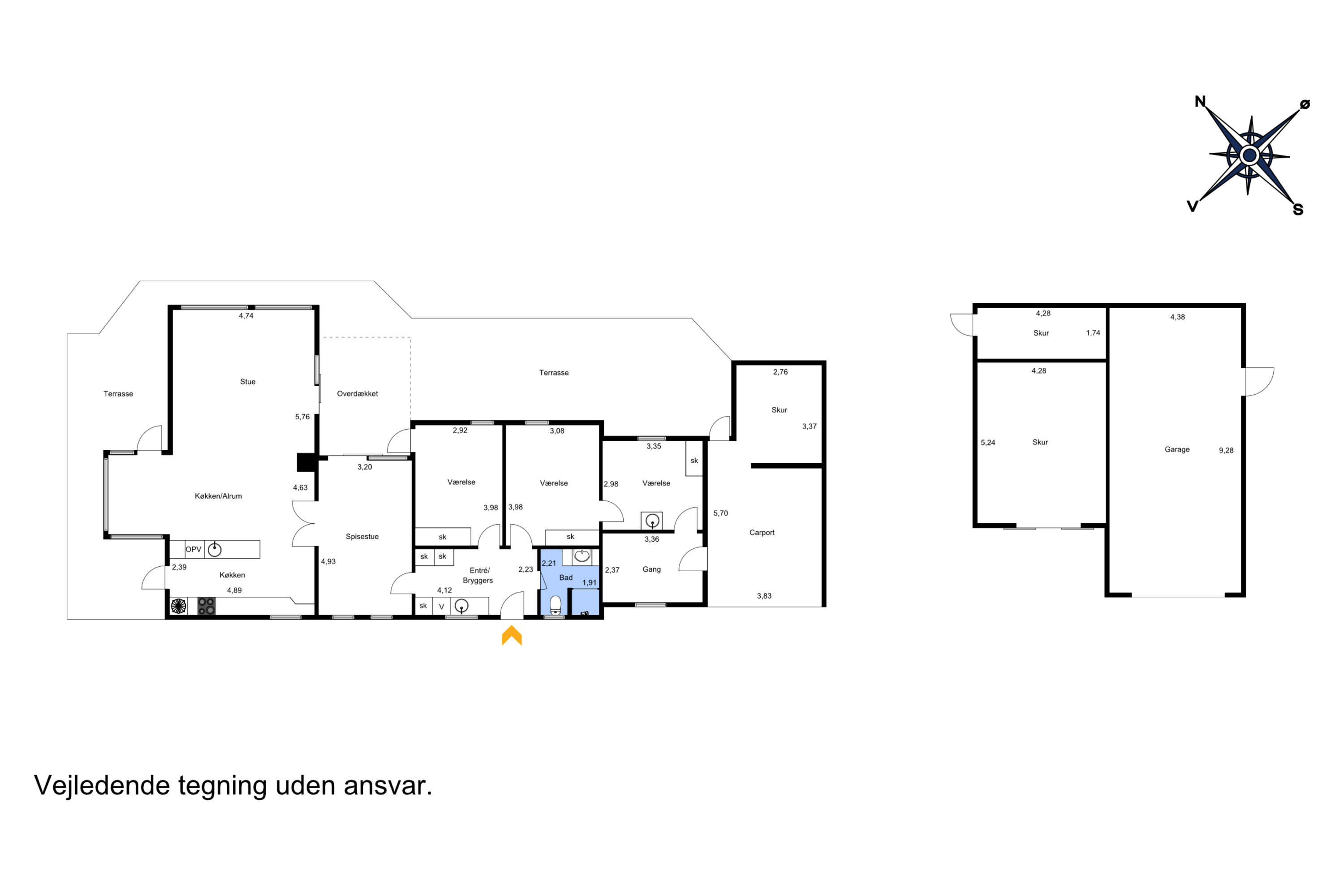 Plantegninger billede af Rapsmarken 16, 9970 Strandby