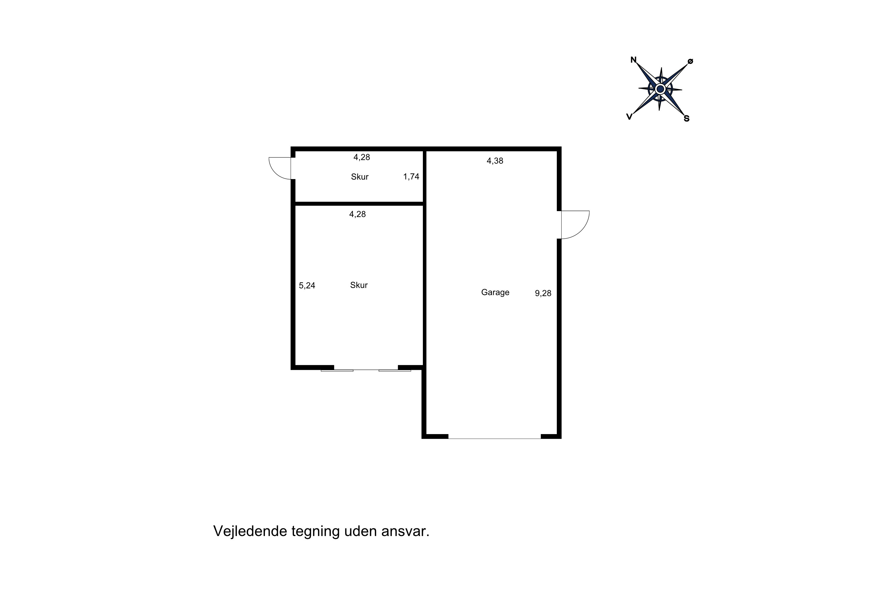 Plantegninger billede af Rapsmarken 16, 9970 Strandby