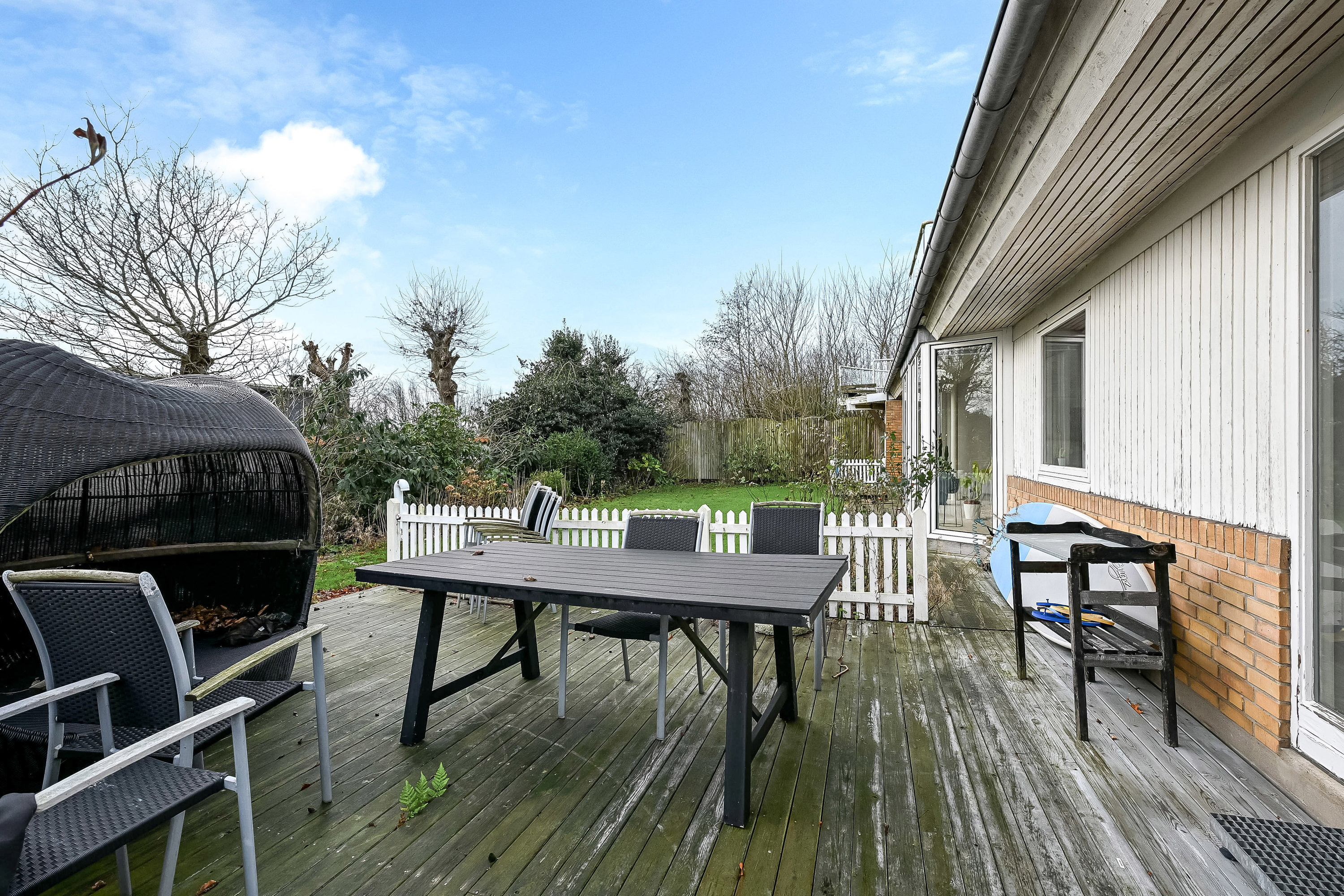 Fremhævet terrasse billede i fuldskærmstilstand. Billede af Fjordvejen 6, 7600 Struer