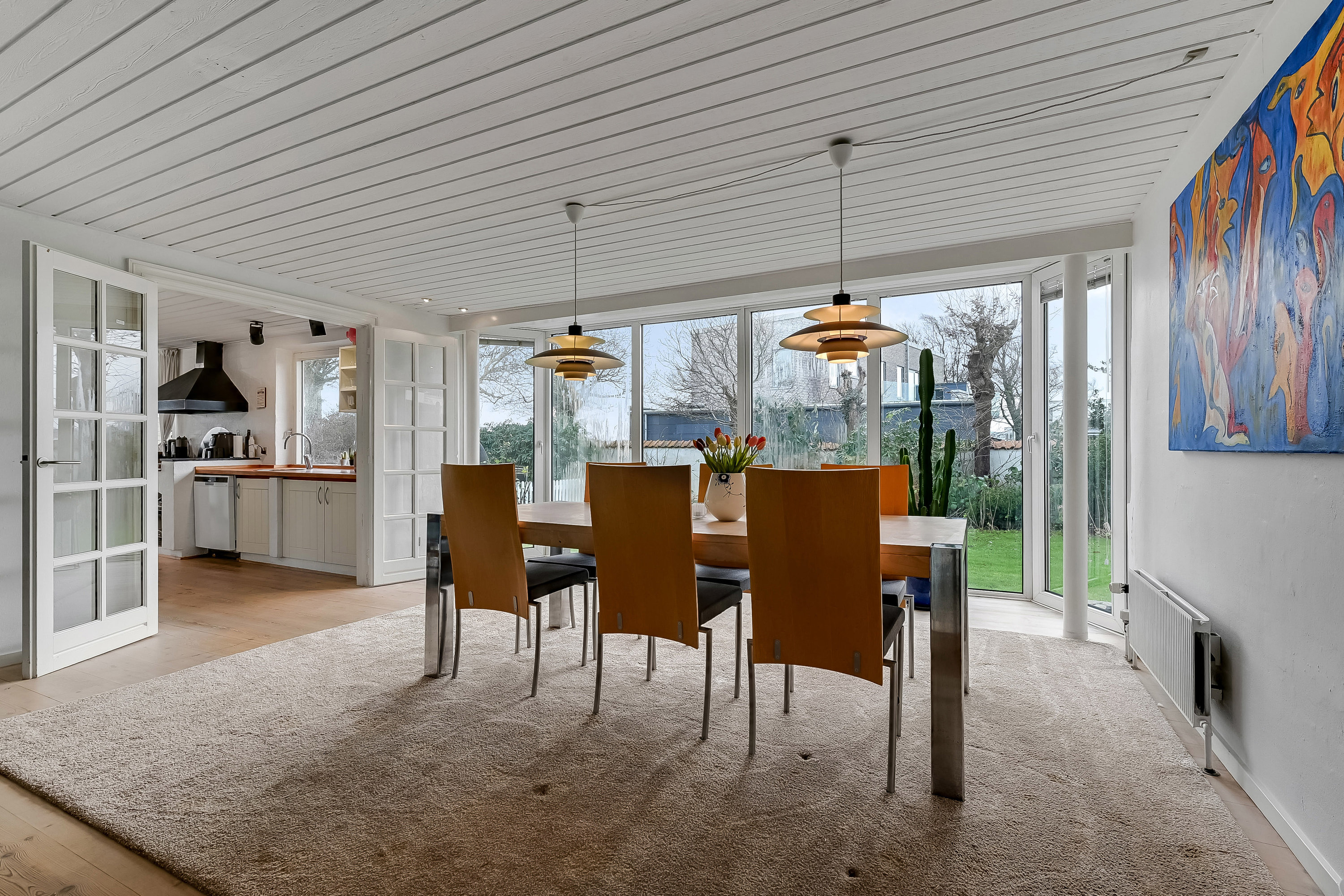 Fremhævet stue billede i fuldskærmstilstand. Billede af Fjordvejen 6, 7600 Struer