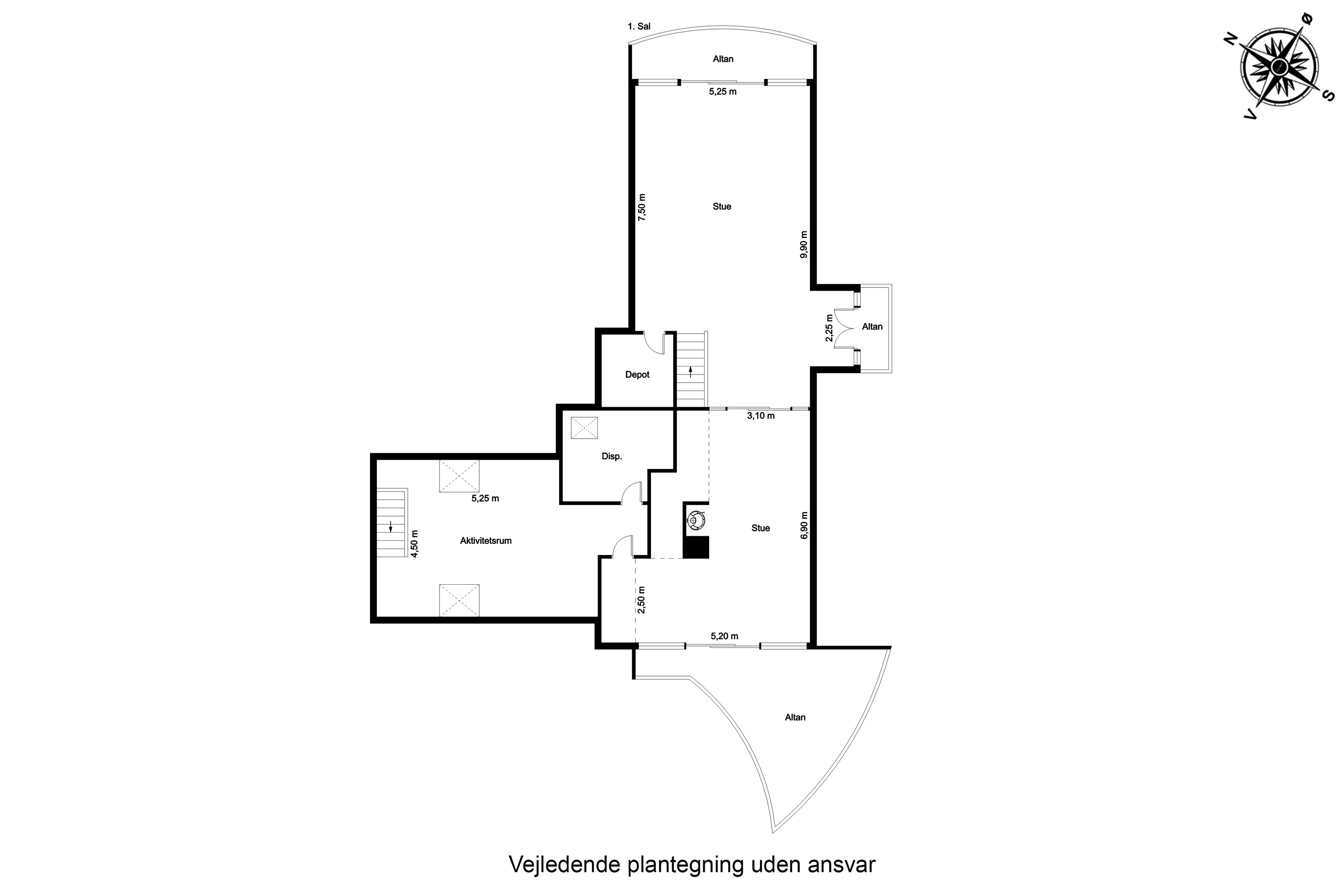 Plantegninger billede af Fjordvejen 6, 7600 Struer