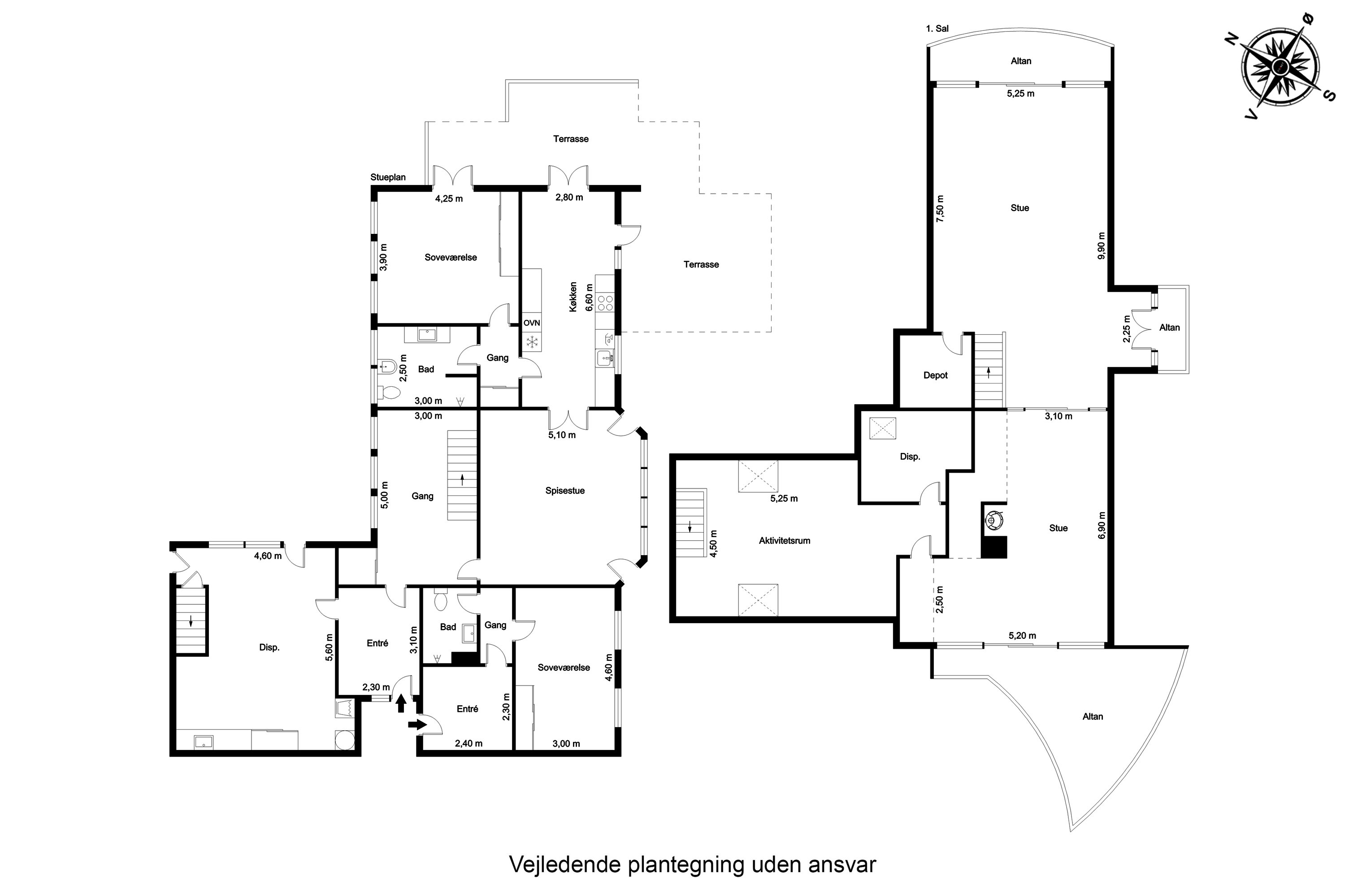 Plantegninger billede af Fjordvejen 6, 7600 Struer