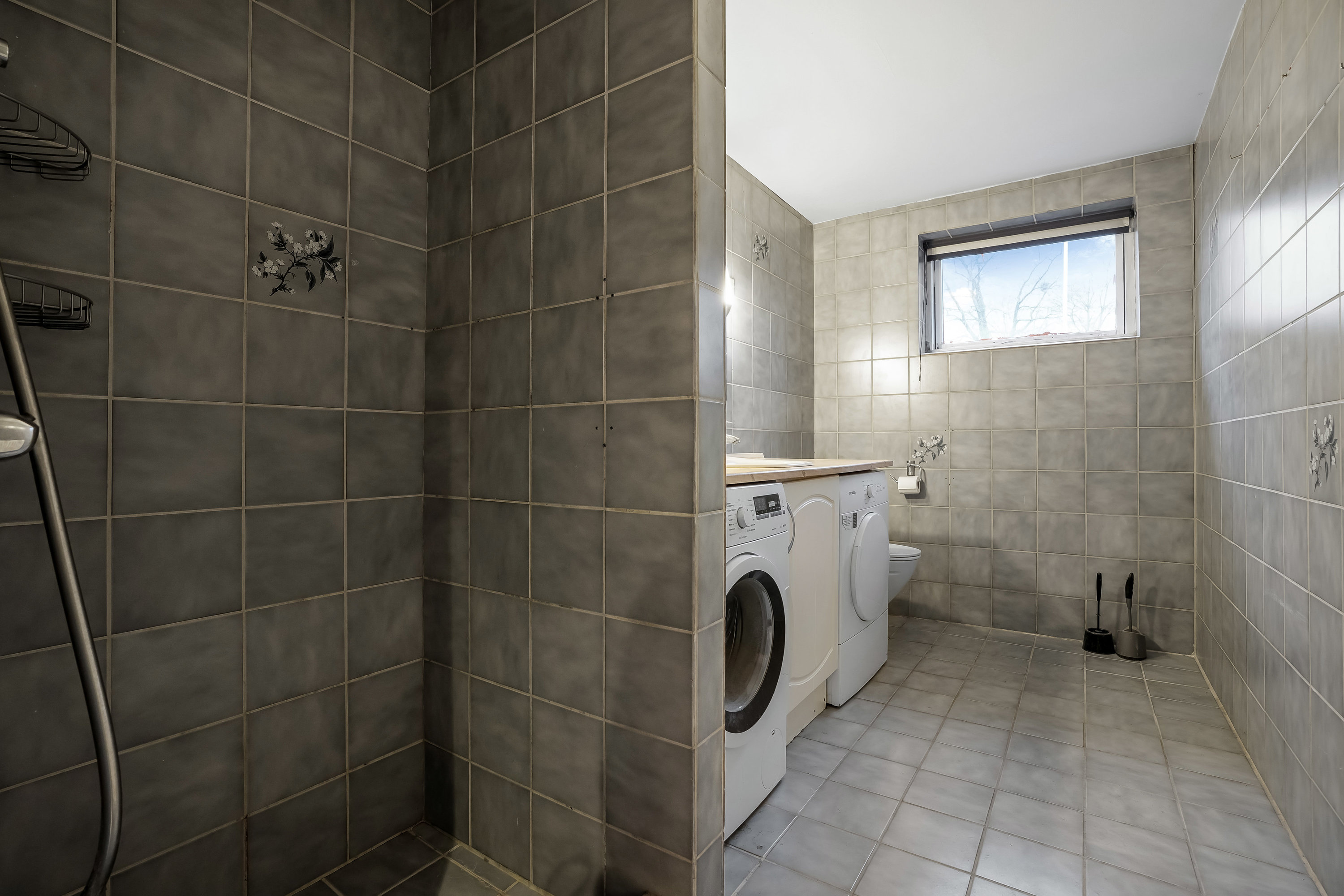 Fremhævet badeværelse billede i fuldskærmstilstand. Billede af Østergade 14, 7160 Tørring