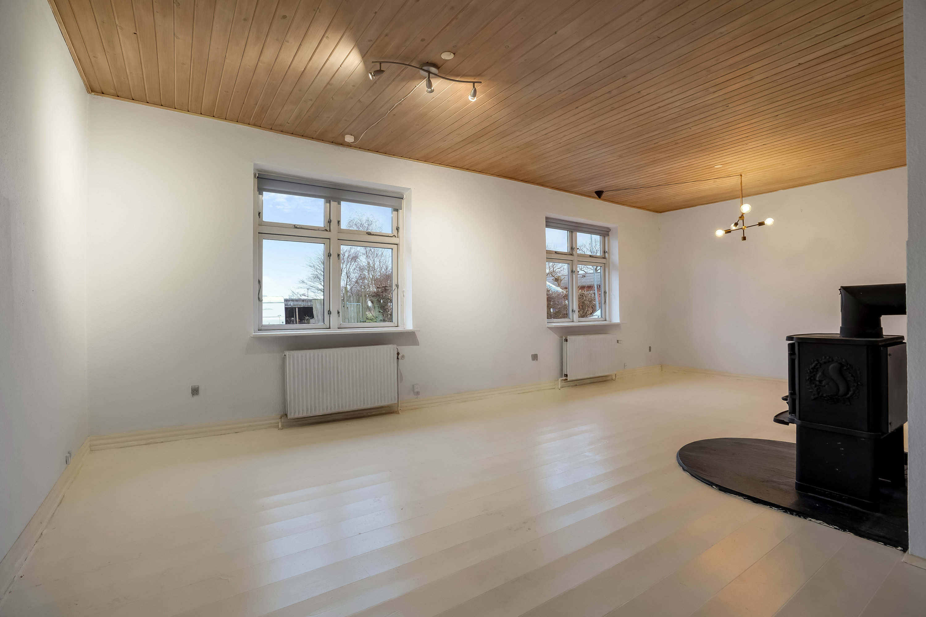 Fremhævet stue billede i fuldskærmstilstand. Billede af Østergade 14, 7160 Tørring