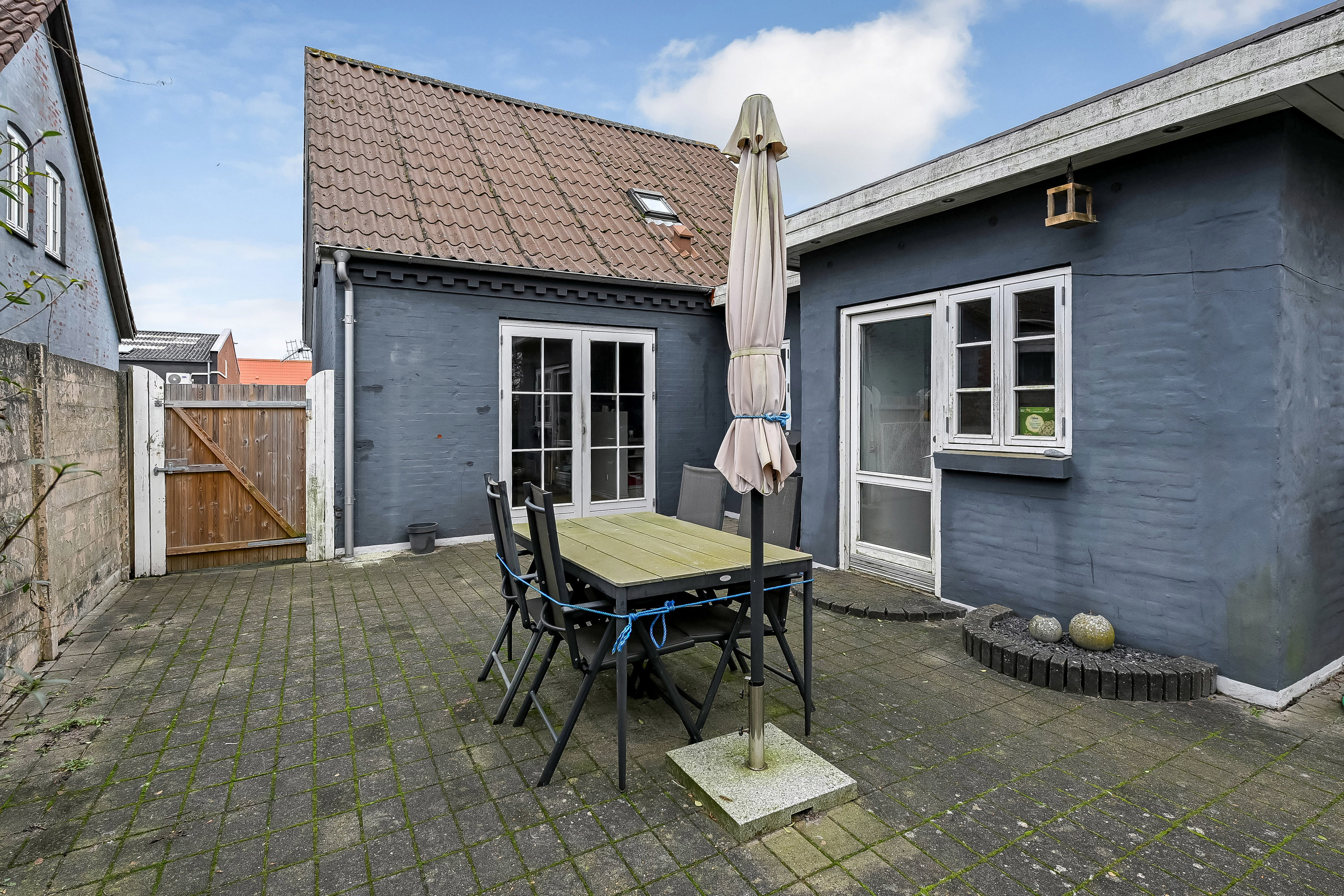 Fremhævet terrasse billede i fuldskærmstilstand. Billede af Struerdalvej 8, 7600 Struer