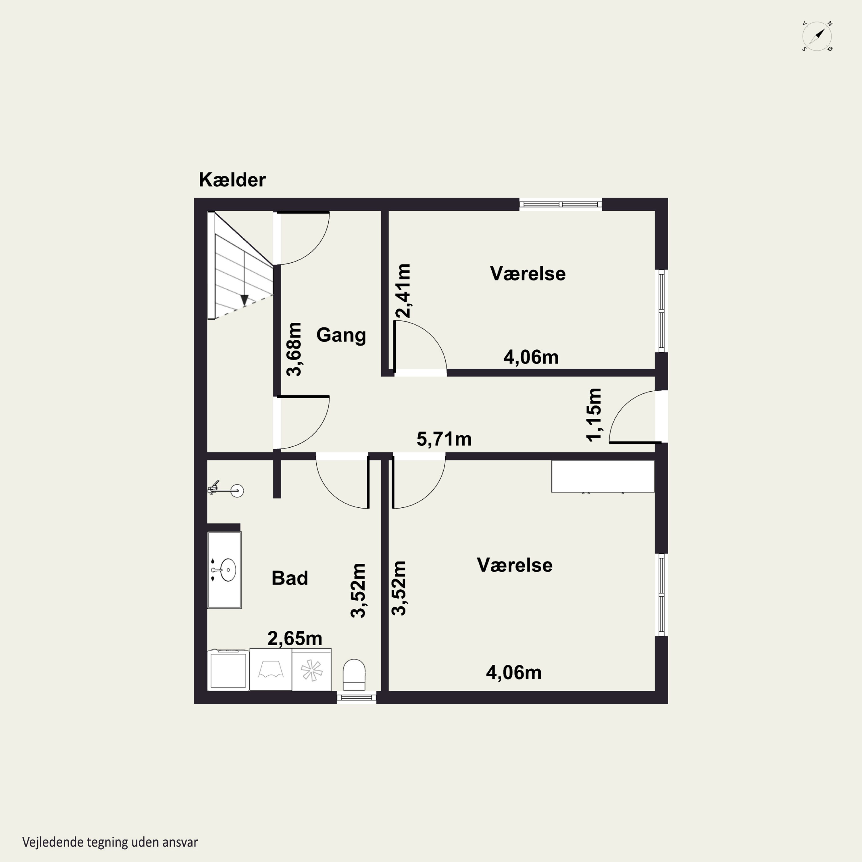 Plantegninger billede af Australiavænget 4, Tingstrup, 7700 Thisted