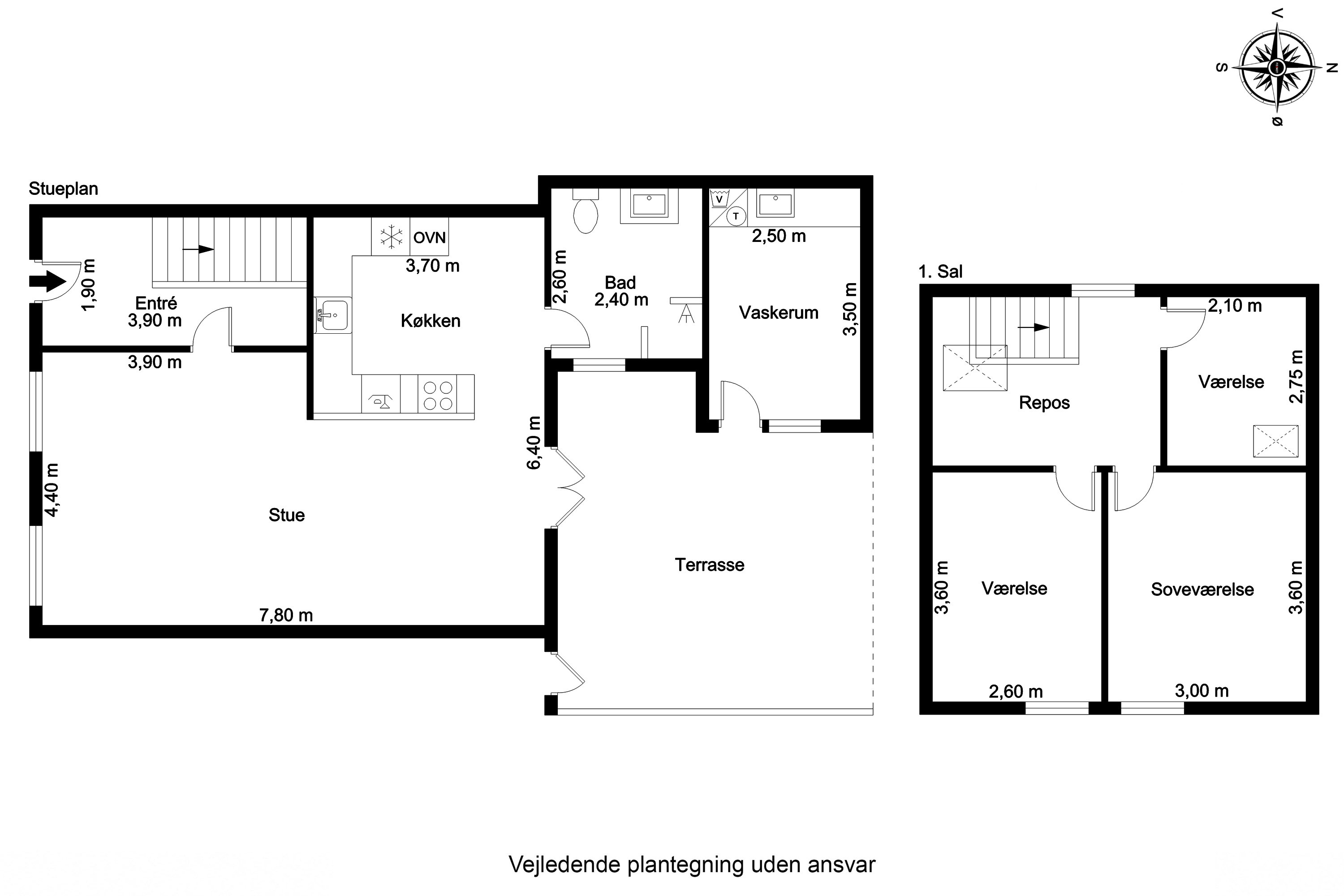 Plantegninger billede af Struerdalvej 8, 7600 Struer