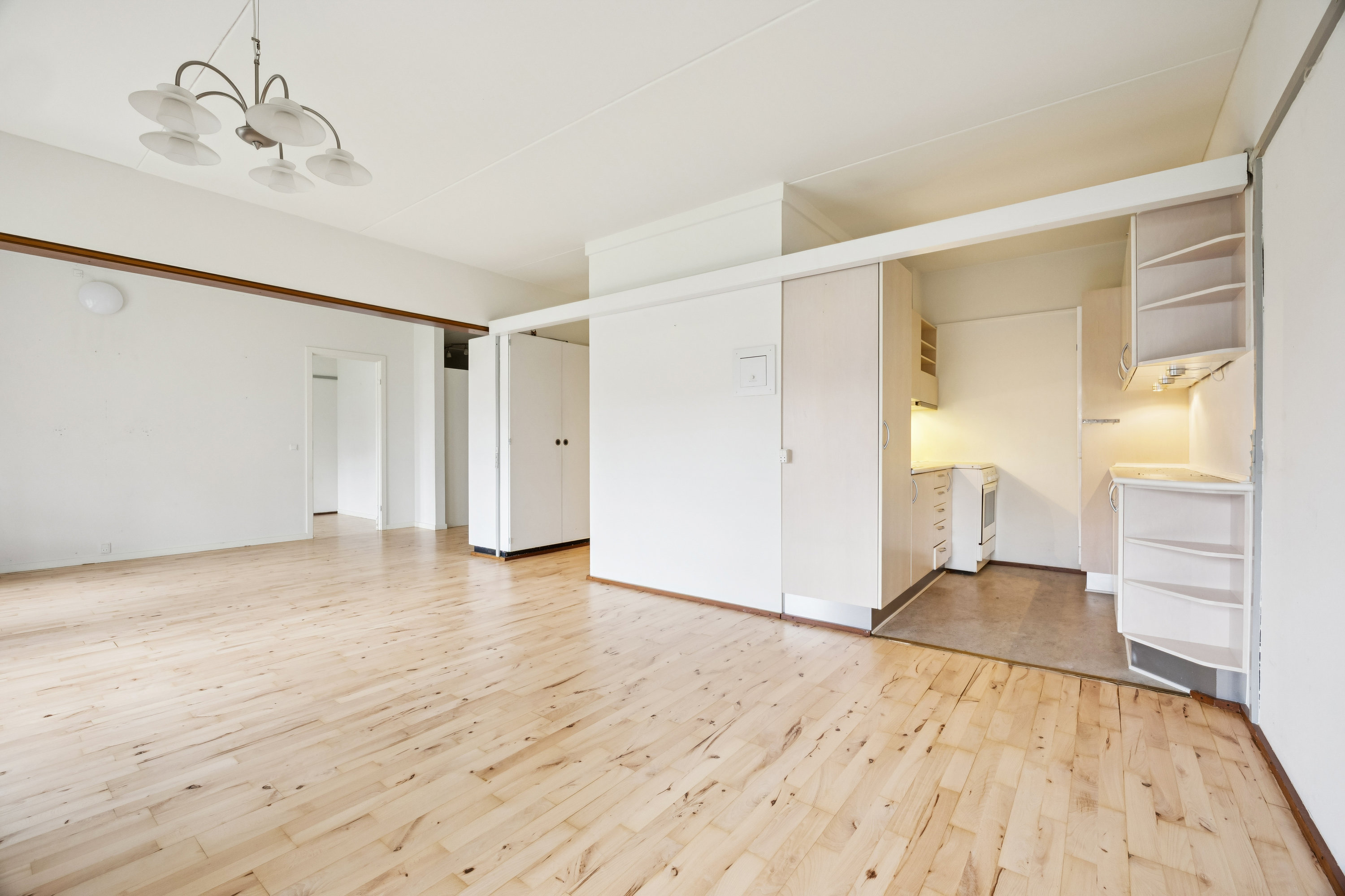 Fremhævet stue billede i fuldskærmstilstand. Billede af Sandmarksbo 1, 1. 111., 4600 Køge