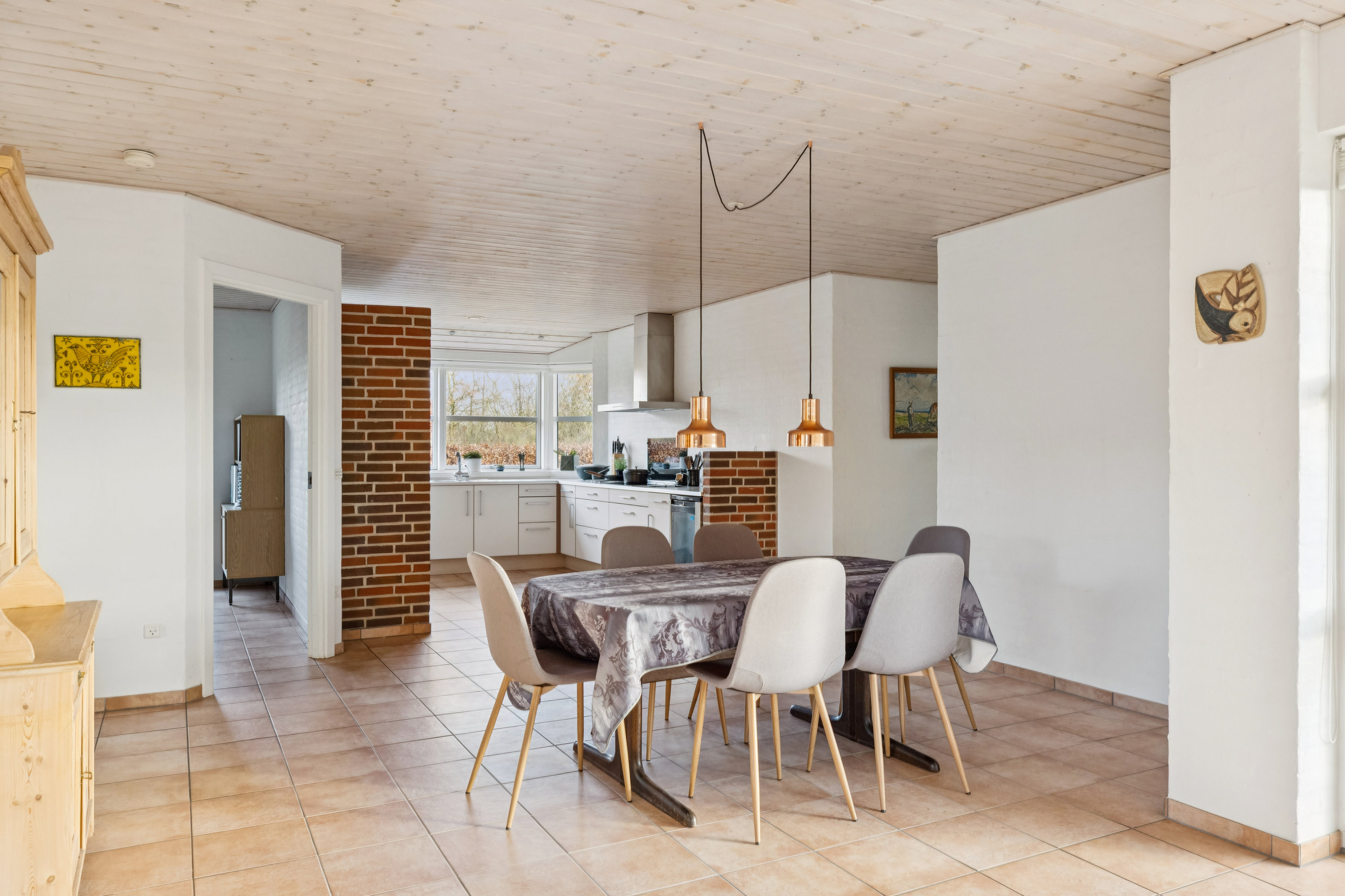 Fremhævet køkken alrum billede i fuldskærmstilstand. Billede af Bjerreskovparken 29, 6760 Ribe