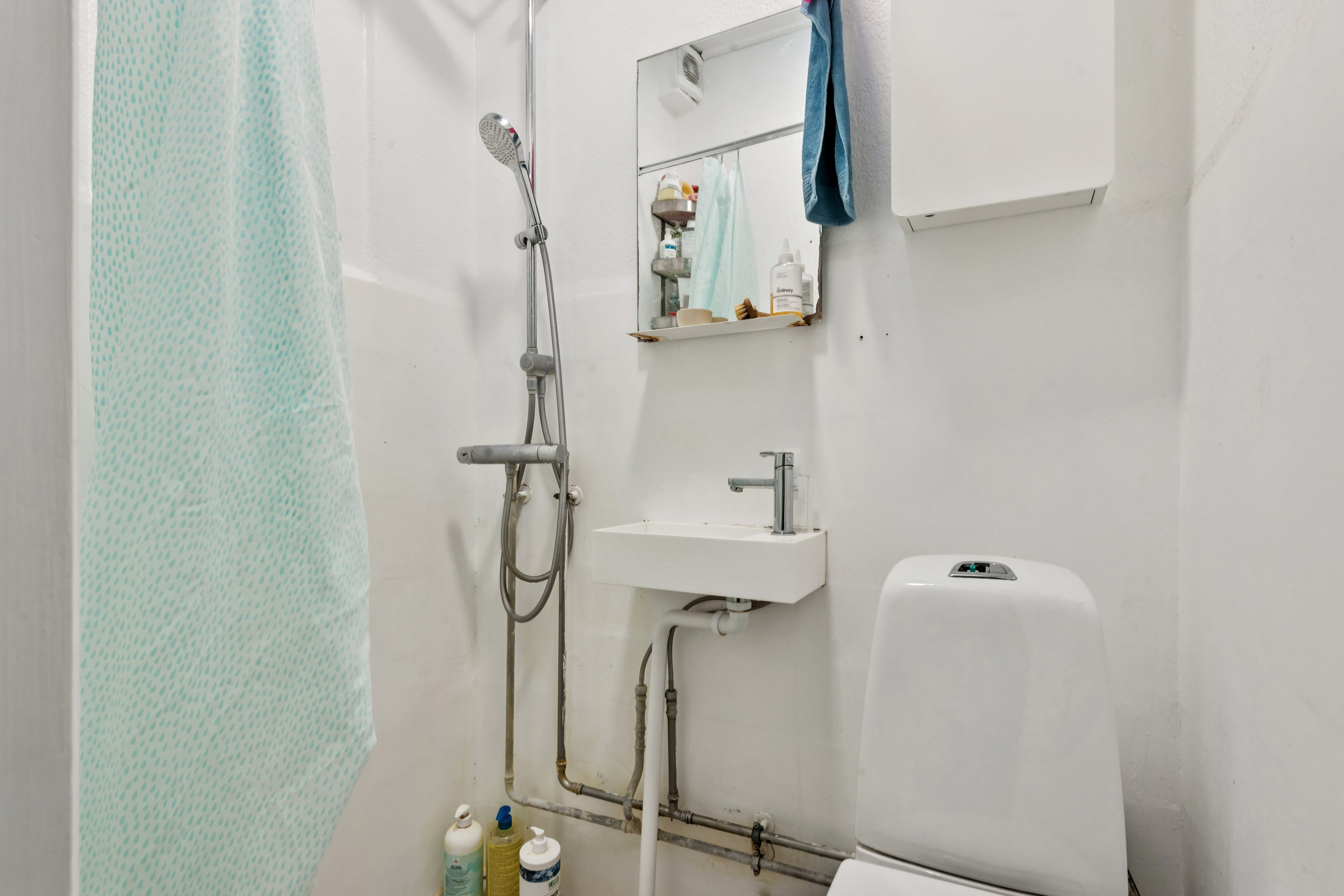 Fremhævet badeværelse billede i fuldskærmstilstand. Billede af Nordfeldvej 18, 3. tv., 2700 Brønshøj