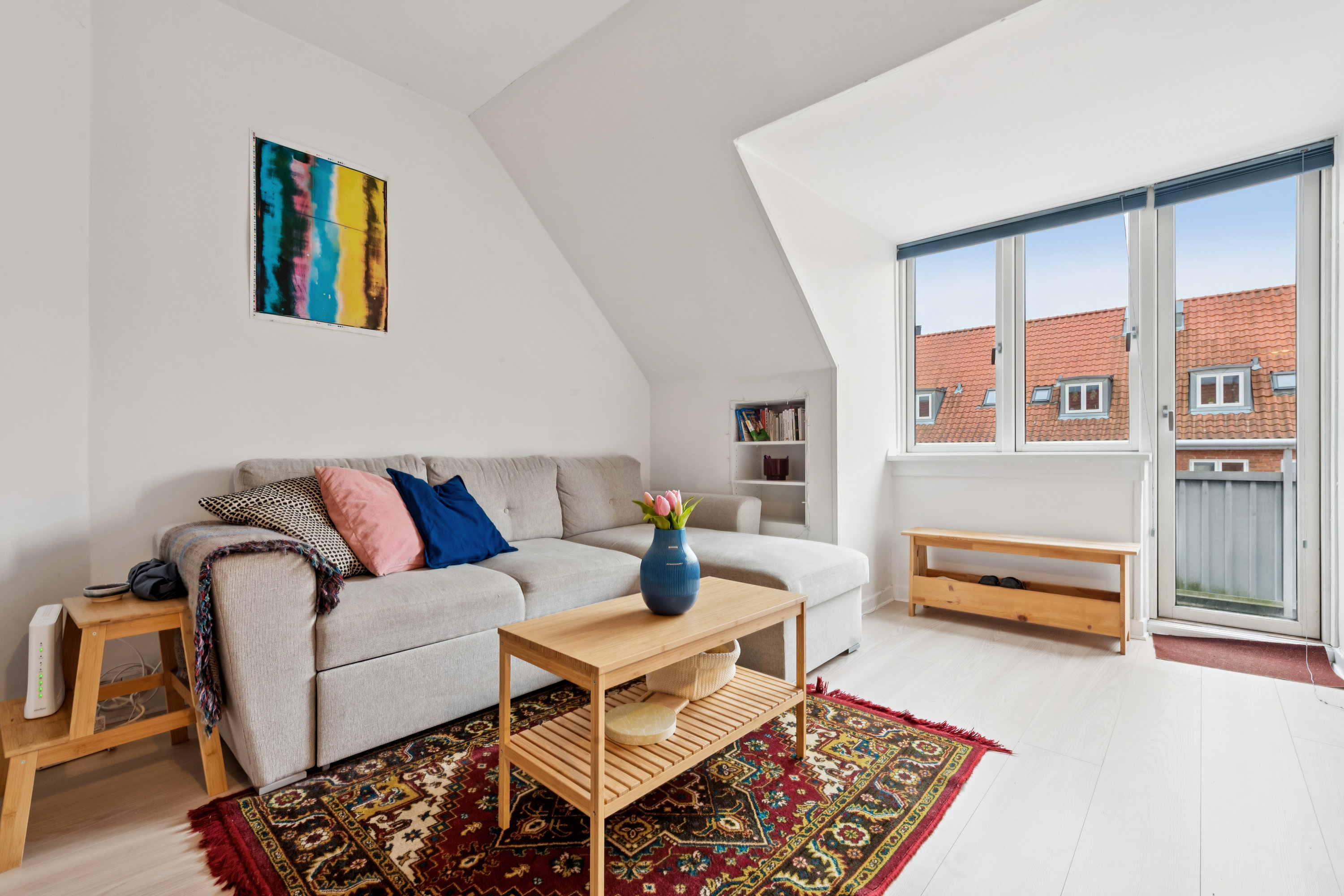 Miniaturebillede 1: stue. Billede af Nordfeldvej 18, 3. tv., 2700 Brønshøj