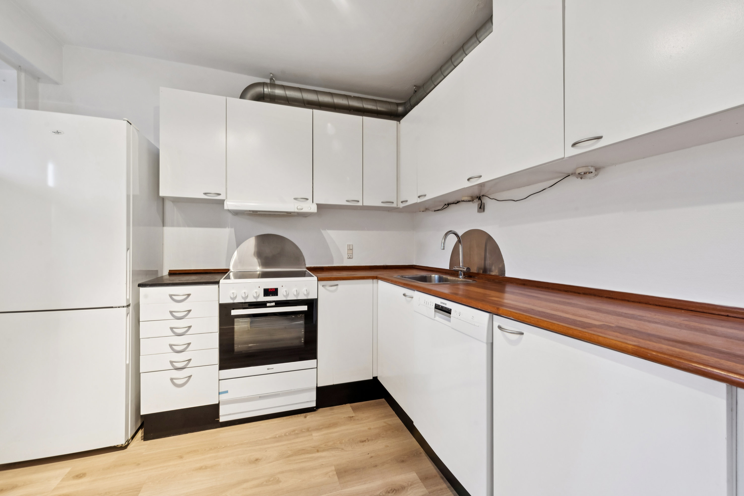 Fremhævet køkken billede i fuldskærmstilstand. Billede af Nordre Frihavnsgade 24, 4. 2., 2100 København Ø