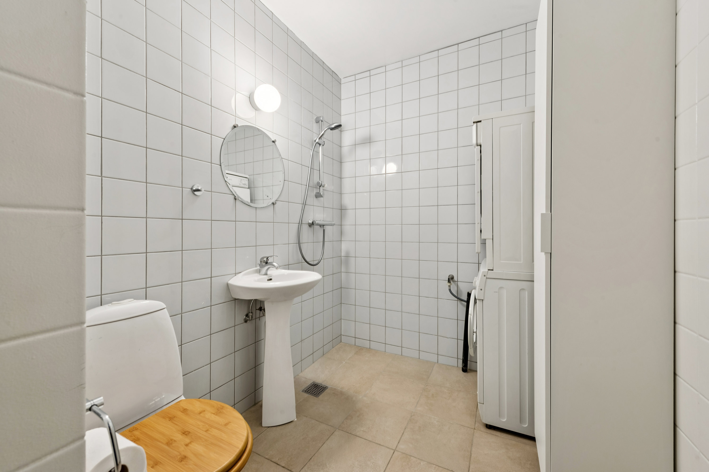 Fremhævet badeværelse billede i fuldskærmstilstand. Billede af Nordre Frihavnsgade 24, 4. 2., 2100 København Ø