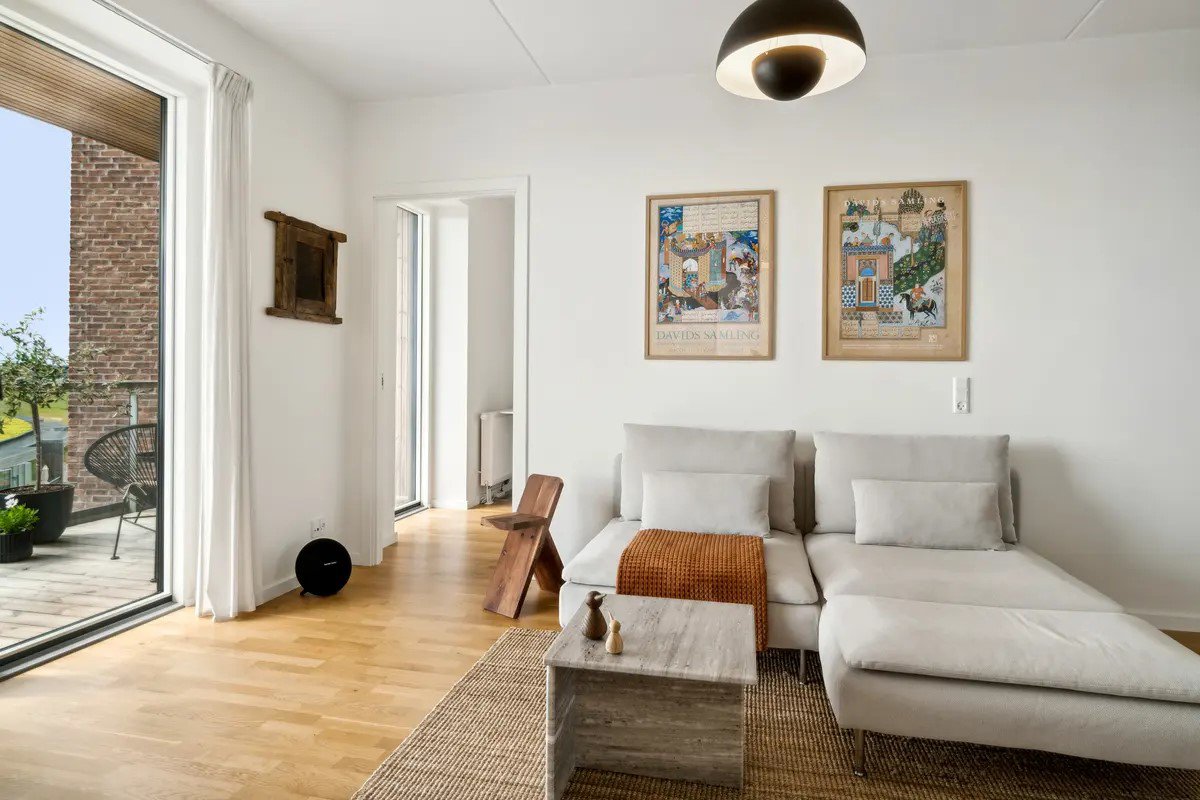 Fremhævet  billede i fuldskærmstilstand. Billede af Ringen 29, 1. 3., Nye, 8200 Aarhus N