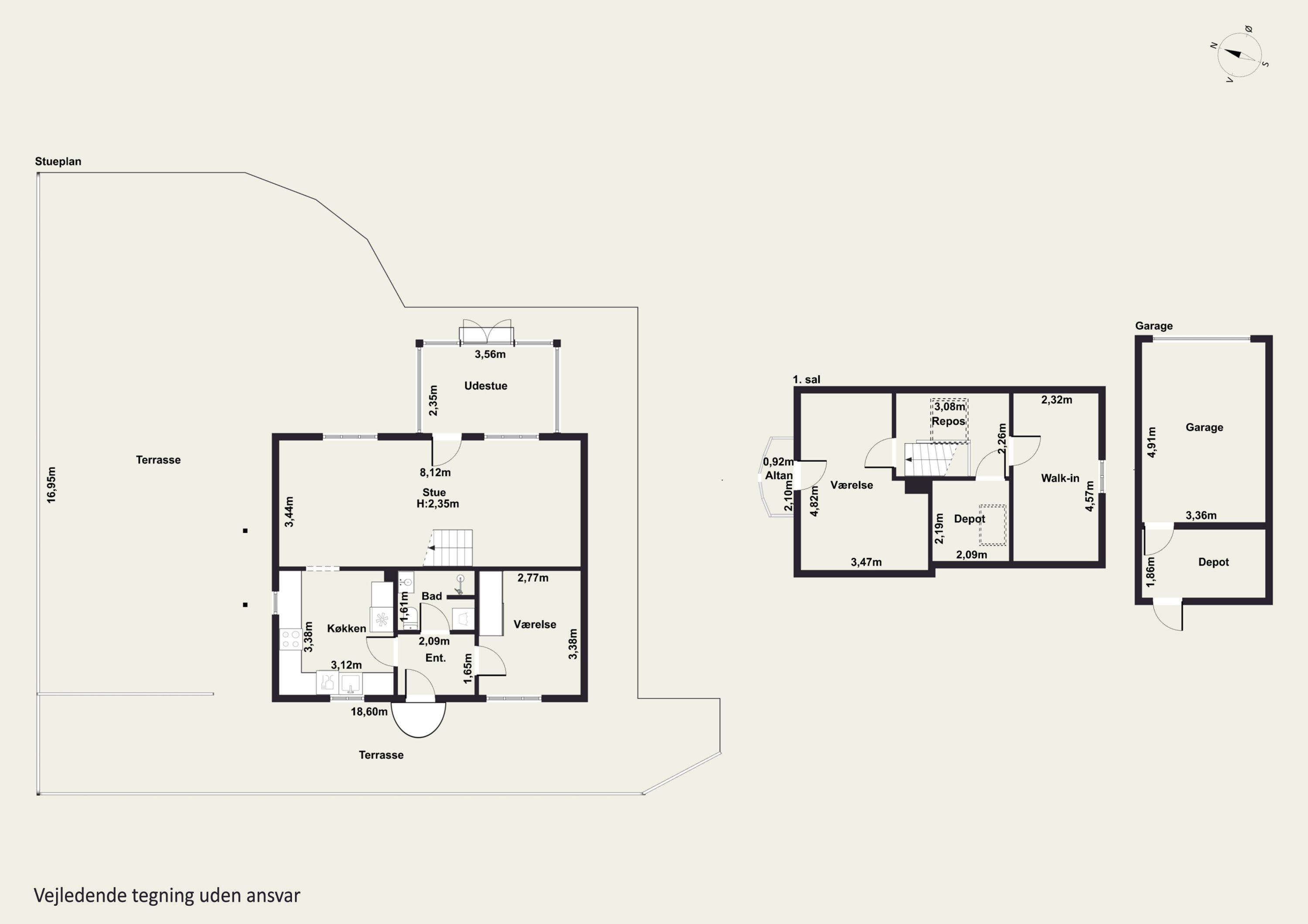 Plantegninger billede af Højelsevej 24, 4600 Køge