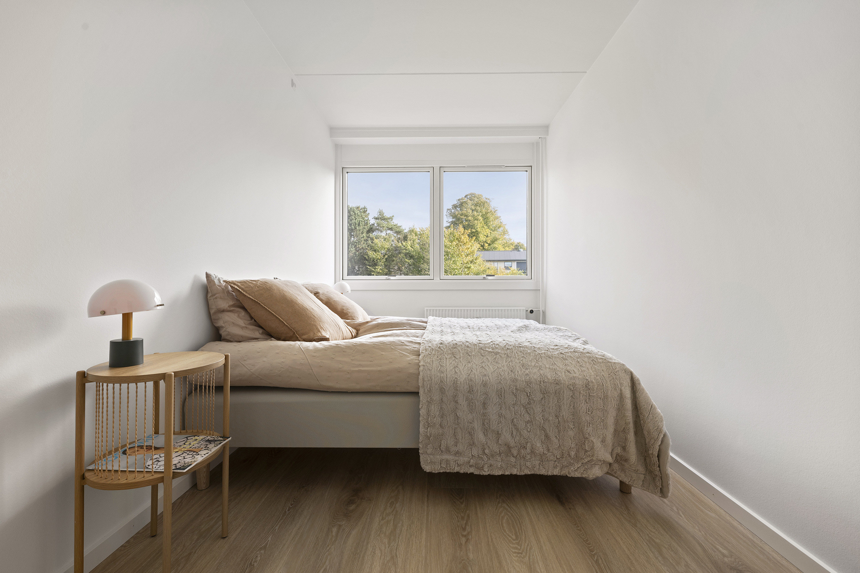 Fremhævet soveværelse billede i fuldskærmstilstand. Billede af Hørsholm Park 2, 1. tv., 2970 Hørsholm