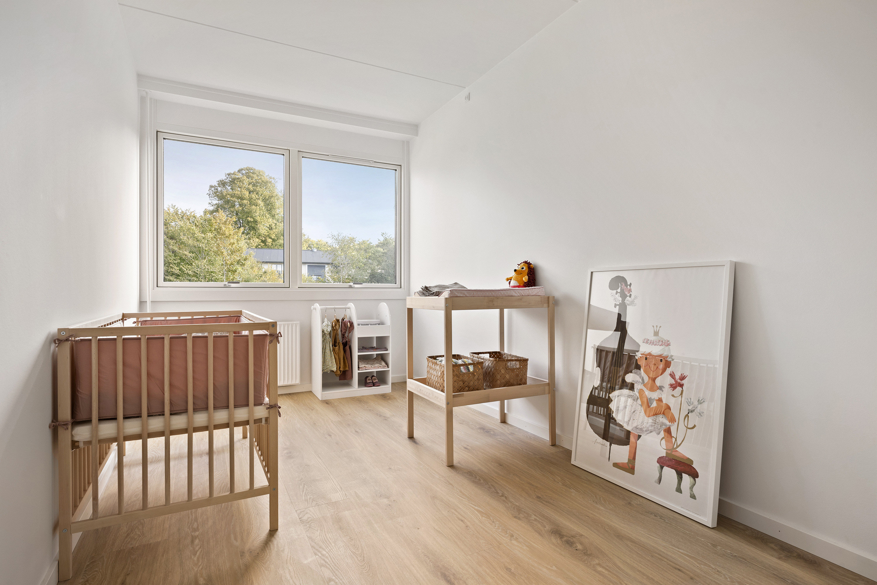 Fremhævet børneværelse billede i fuldskærmstilstand. Billede af Hørsholm Park 2, 1. tv., 2970 Hørsholm