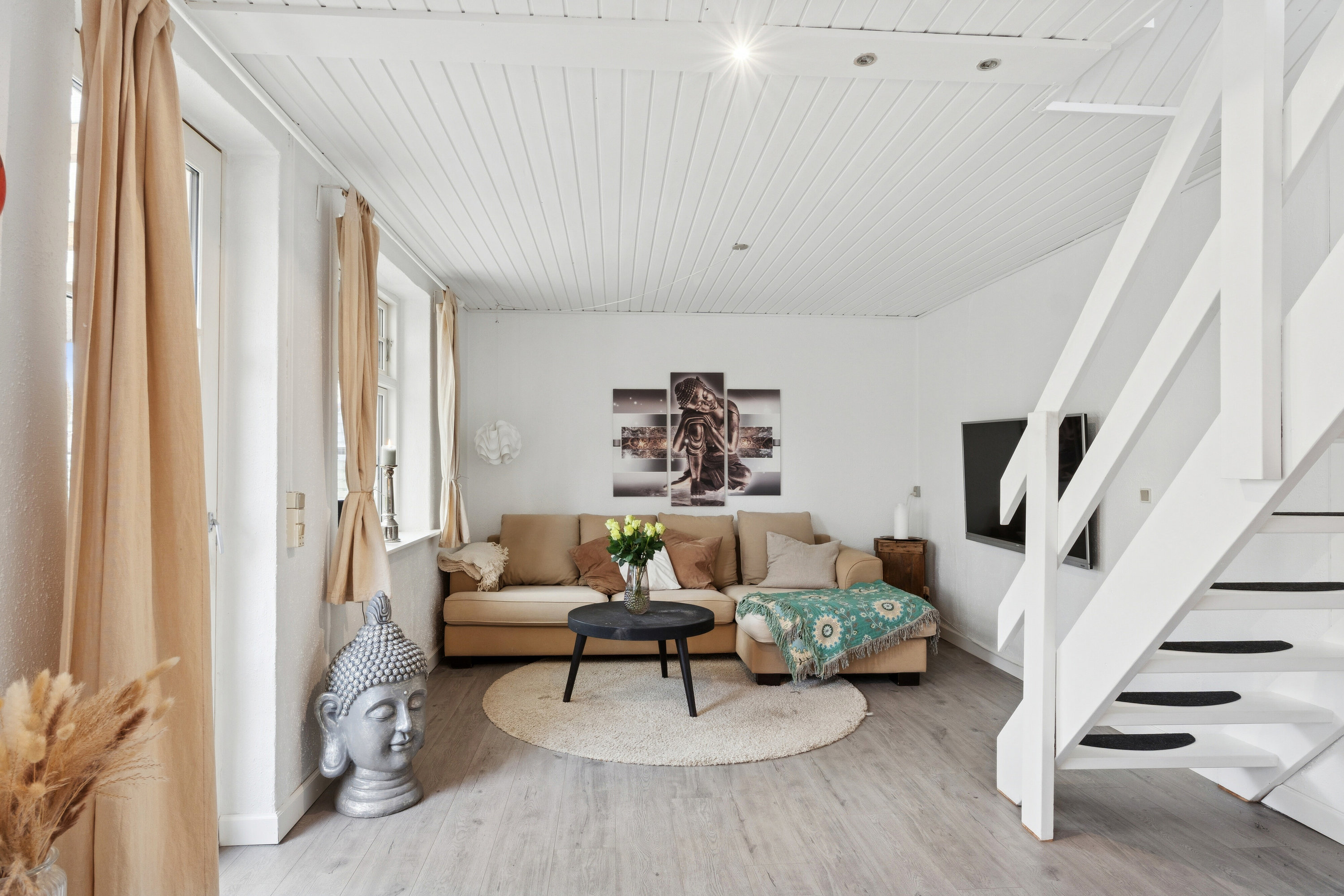 Fremhævet stue billede i fuldskærmstilstand. Billede af Højelsevej 24, 4600 Køge