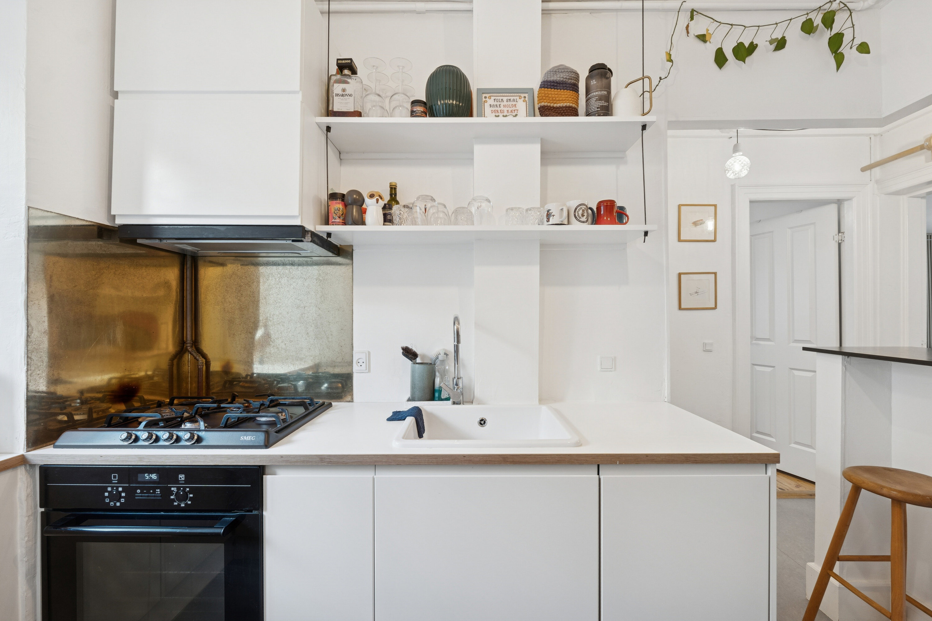 Fremhævet køkken billede i fuldskærmstilstand. Billede af Caprivej 9, st.. th., 2300 København S