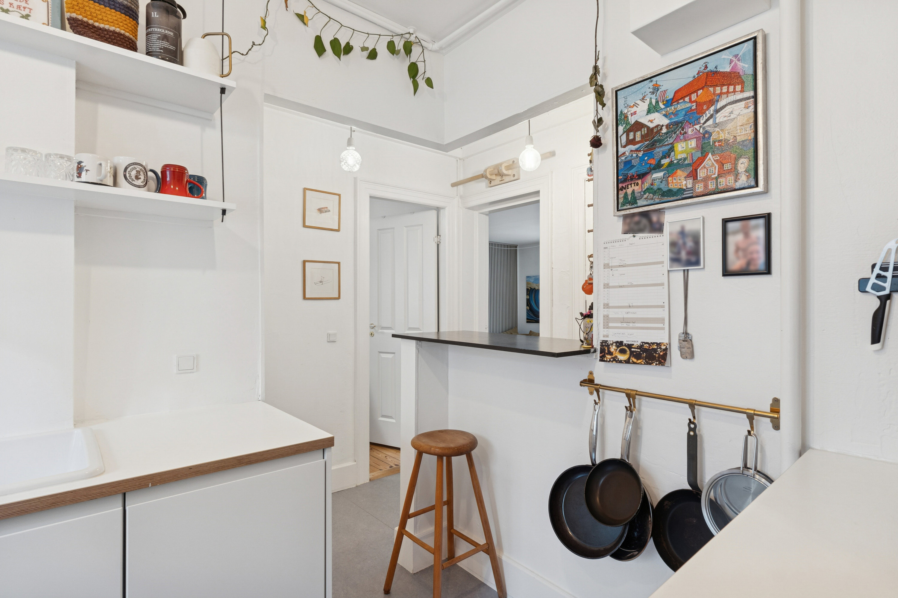 Fremhævet køkken billede i fuldskærmstilstand. Billede af Caprivej 9, st.. th., 2300 København S