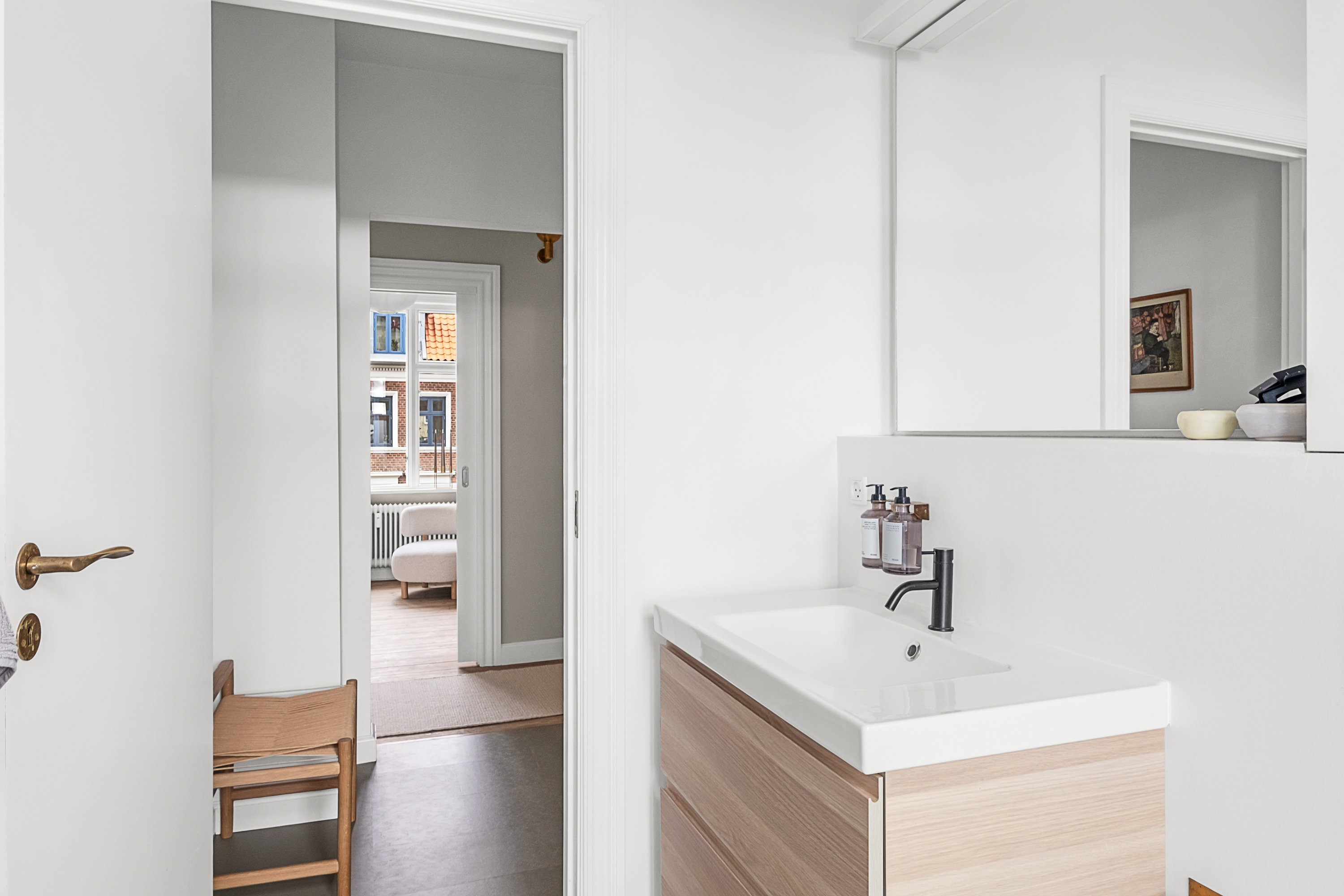 Fremhævet badeværelse billede i fuldskærmstilstand. Billede af Heibergsgade 21, 2., 8000 Aarhus C