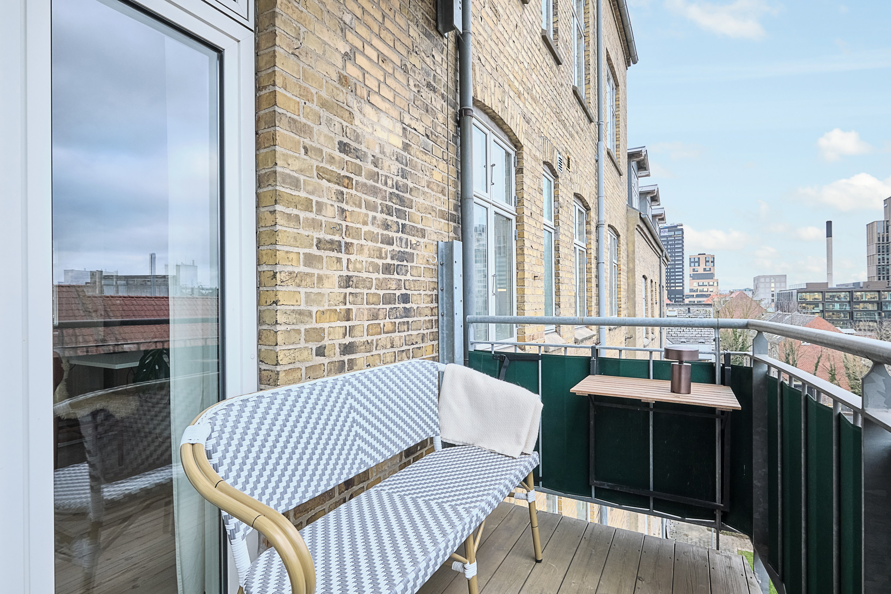 Fremhævet altan billede i fuldskærmstilstand. Billede af Heibergsgade 21, 2., 8000 Aarhus C