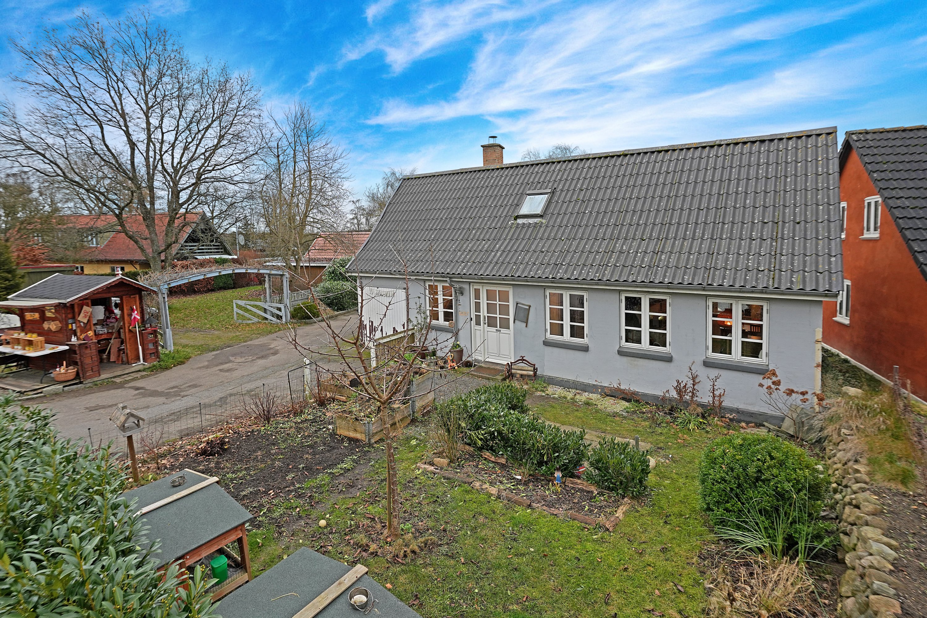 Miniaturebillede 1: ejendommen. Billede af Holbækvej 6, Undløse, 4340 Tølløse