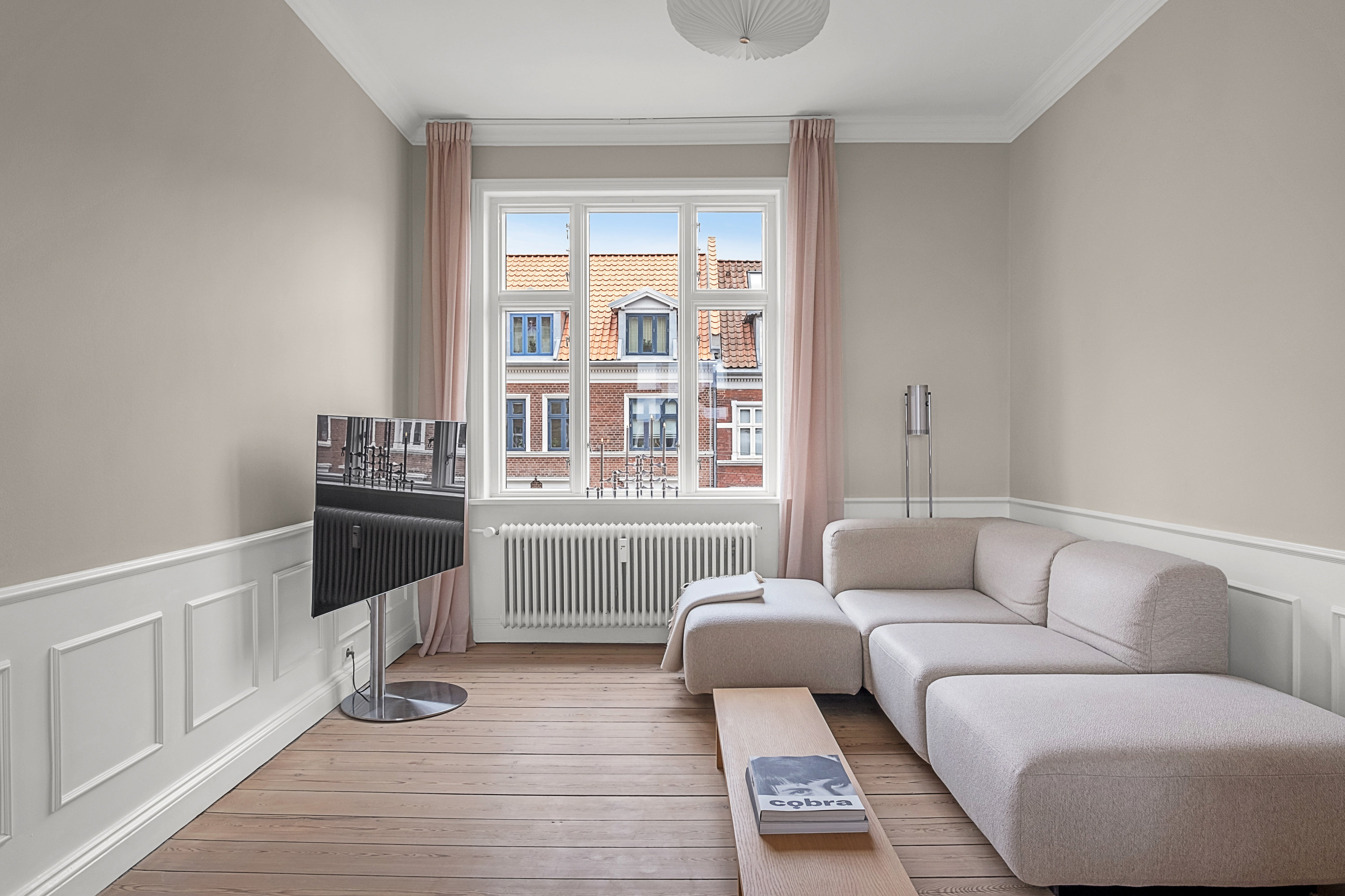 Fremhævet stue billede i fuldskærmstilstand. Billede af Heibergsgade 21, 2., 8000 Aarhus C